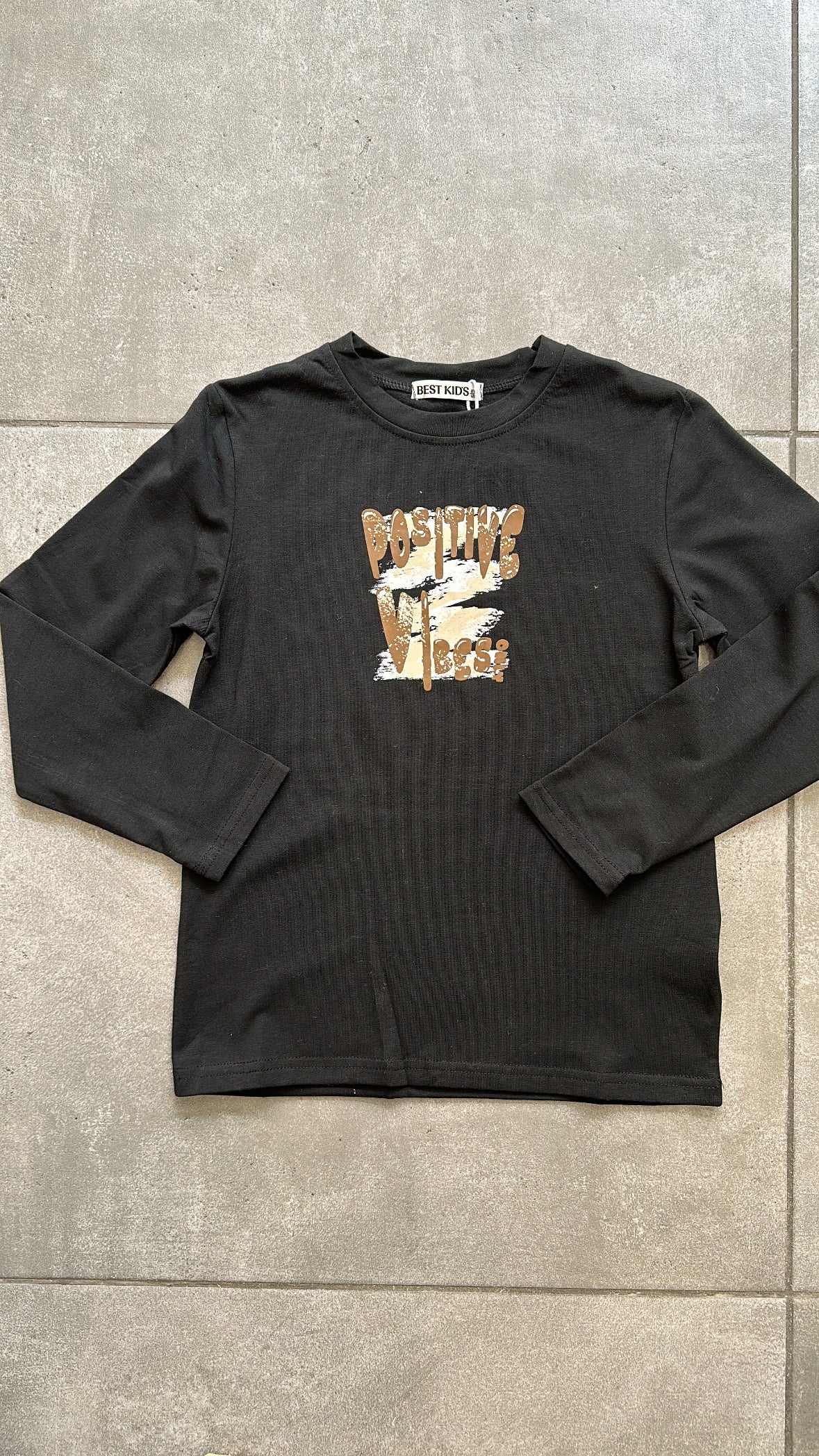 Maglia POSITIVE 8-16A - NERO