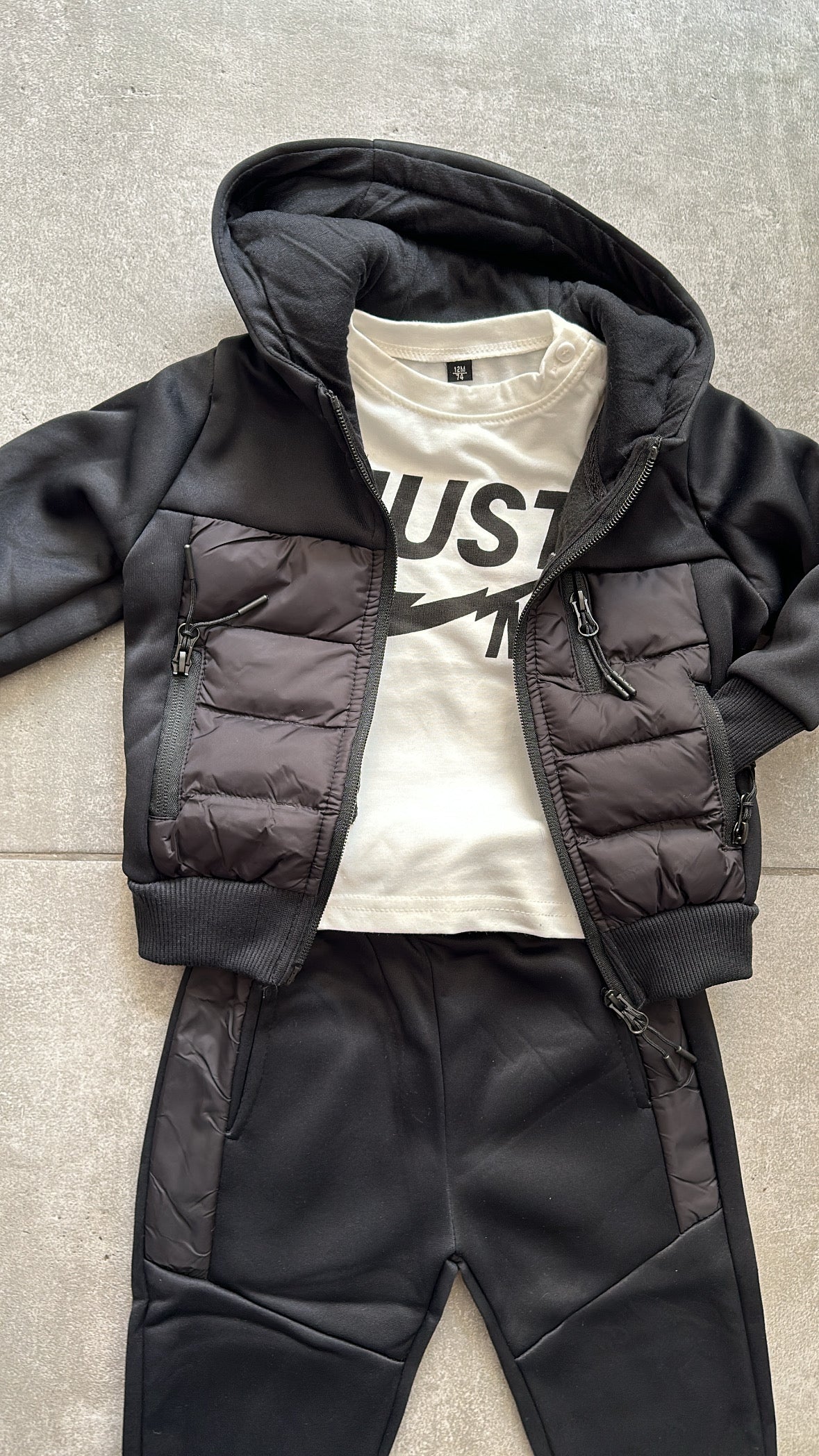 Completo JUST 12-36M - NERO