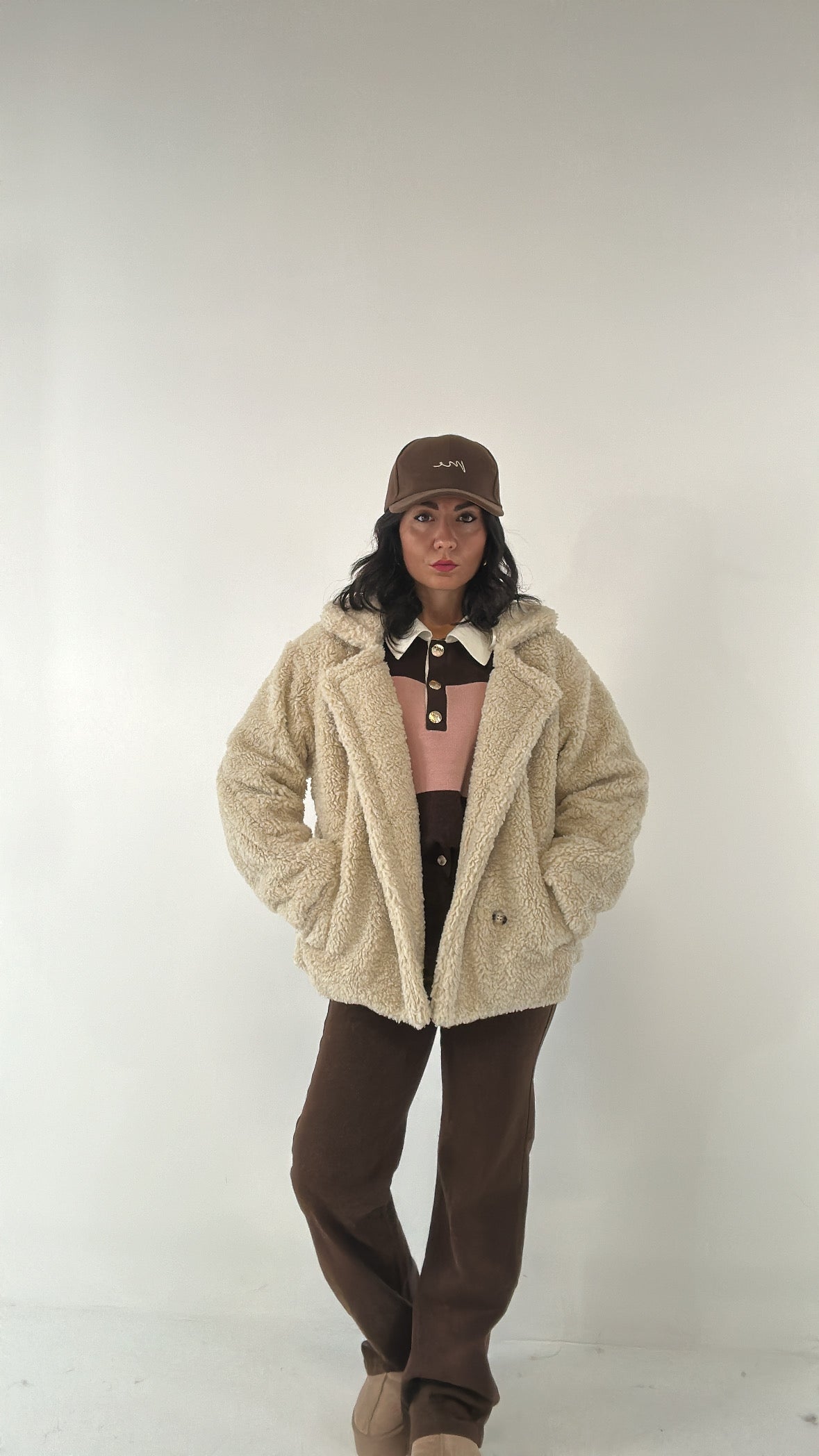 Giubbino TEDDY - BEIGE