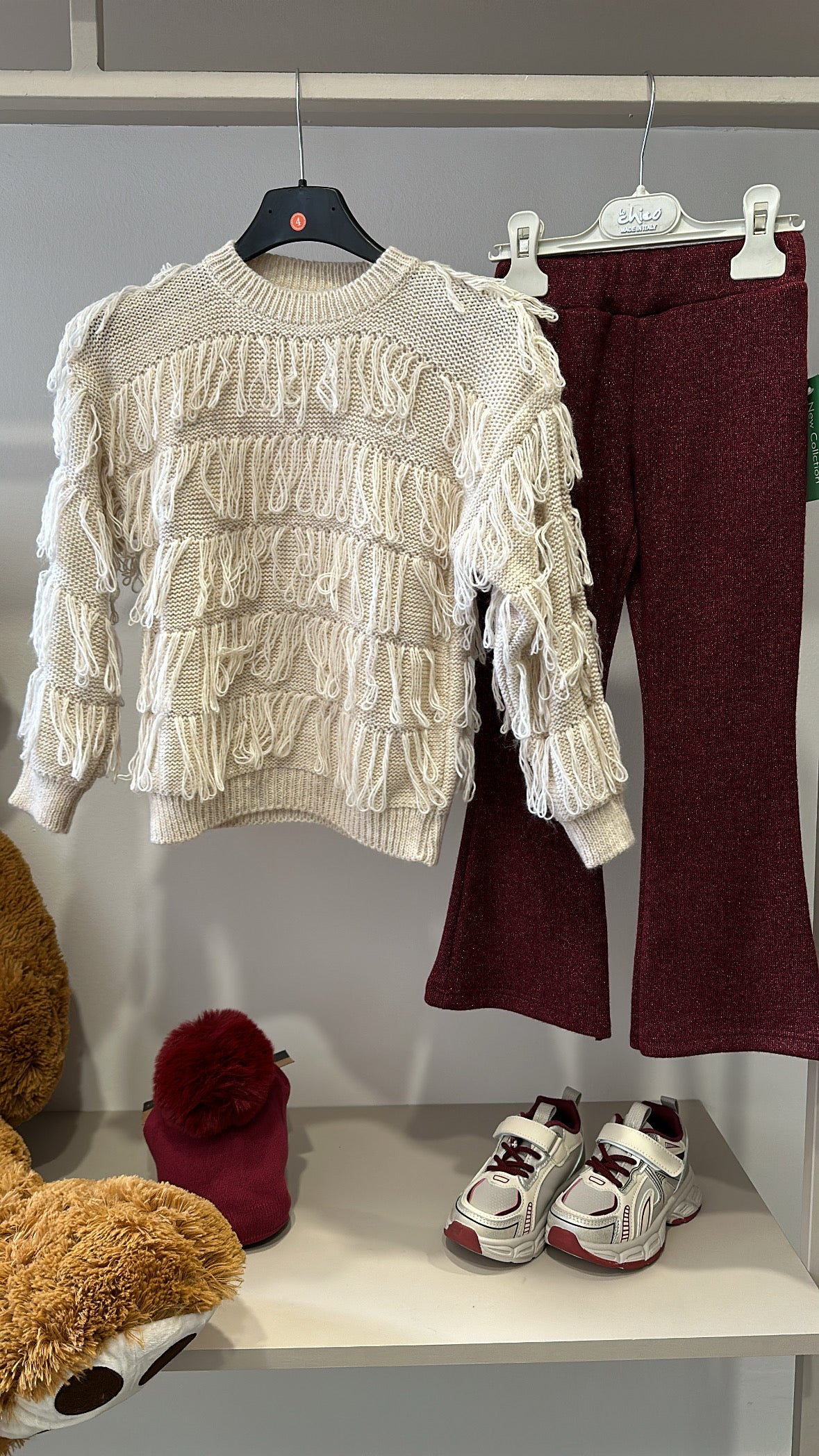 Pantaleggins ZAMPA 4-14A - BORDEAUX