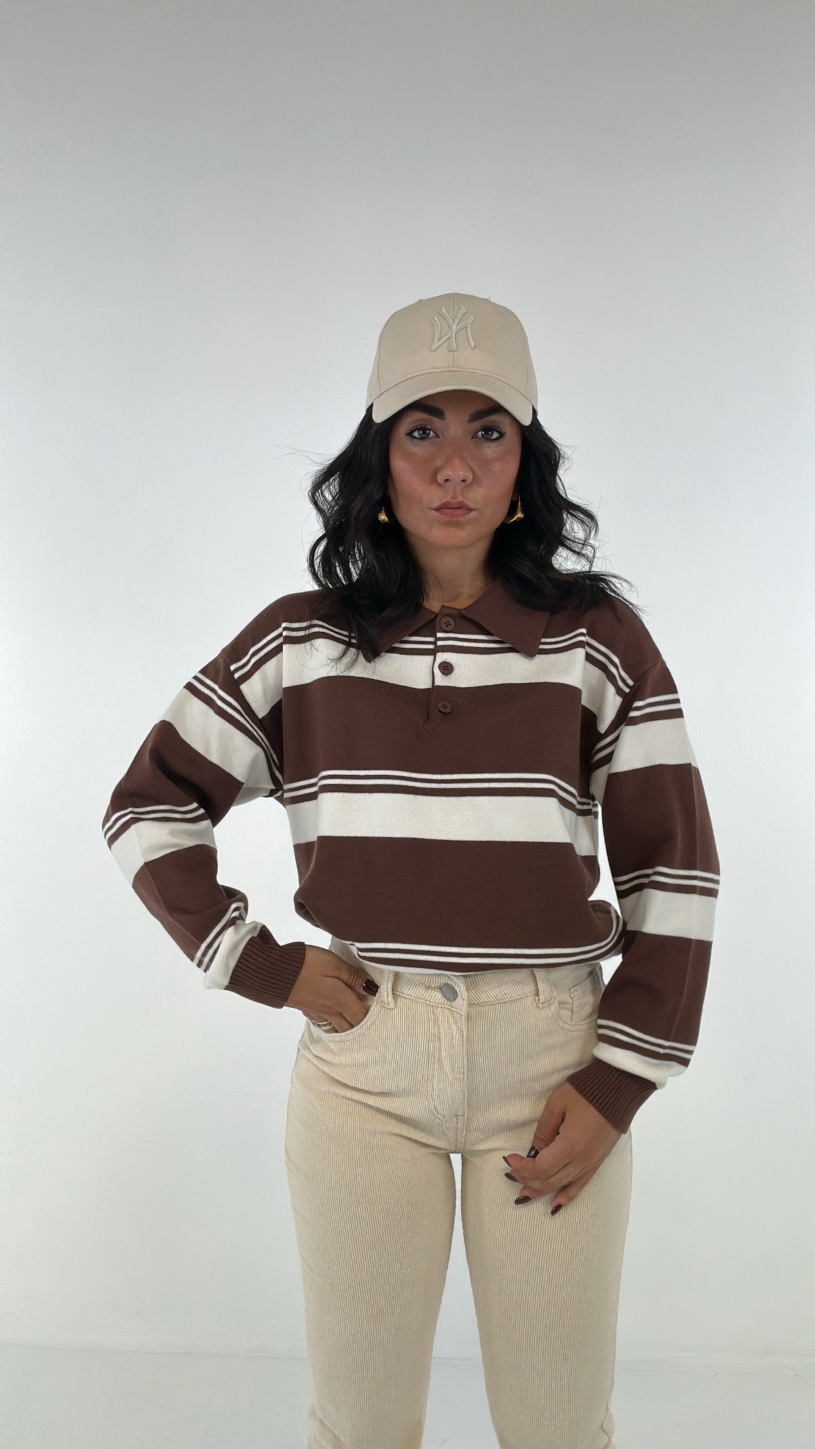 Pull POLO RON - MARRONE