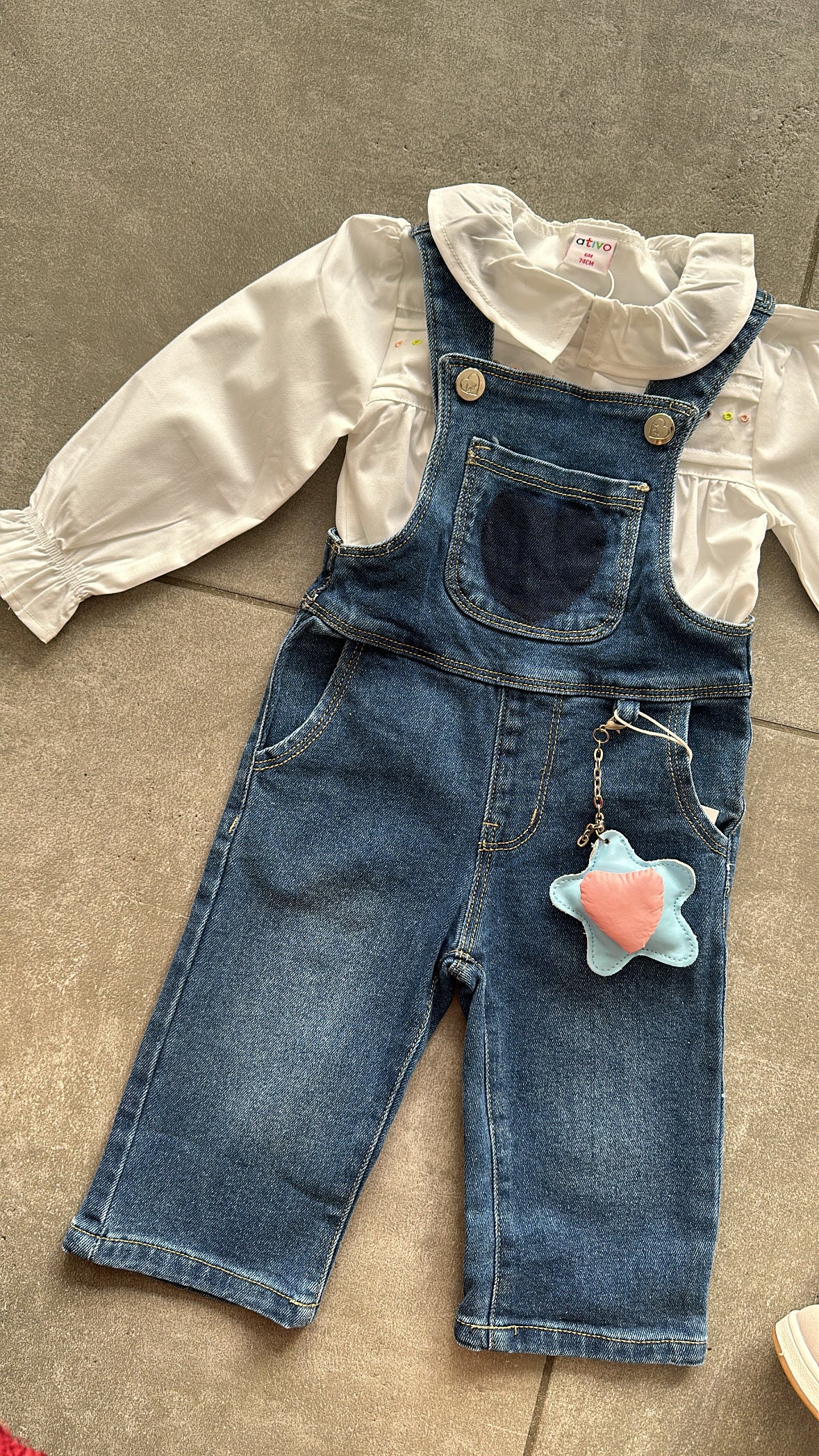 Salopetta IN JEANS 12-36M - JEANS