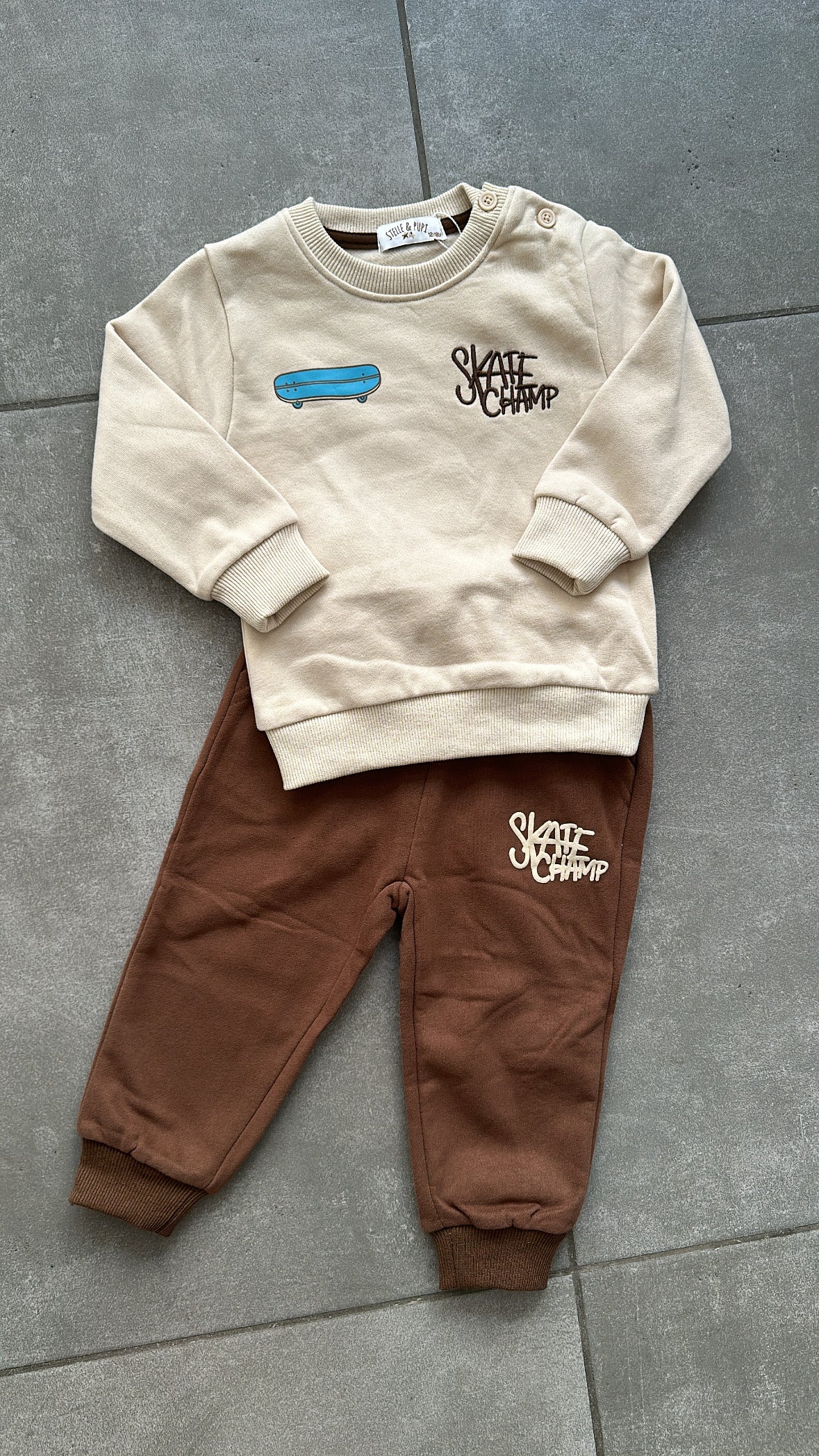 Tuta SKETE 12-36M - BEIGE