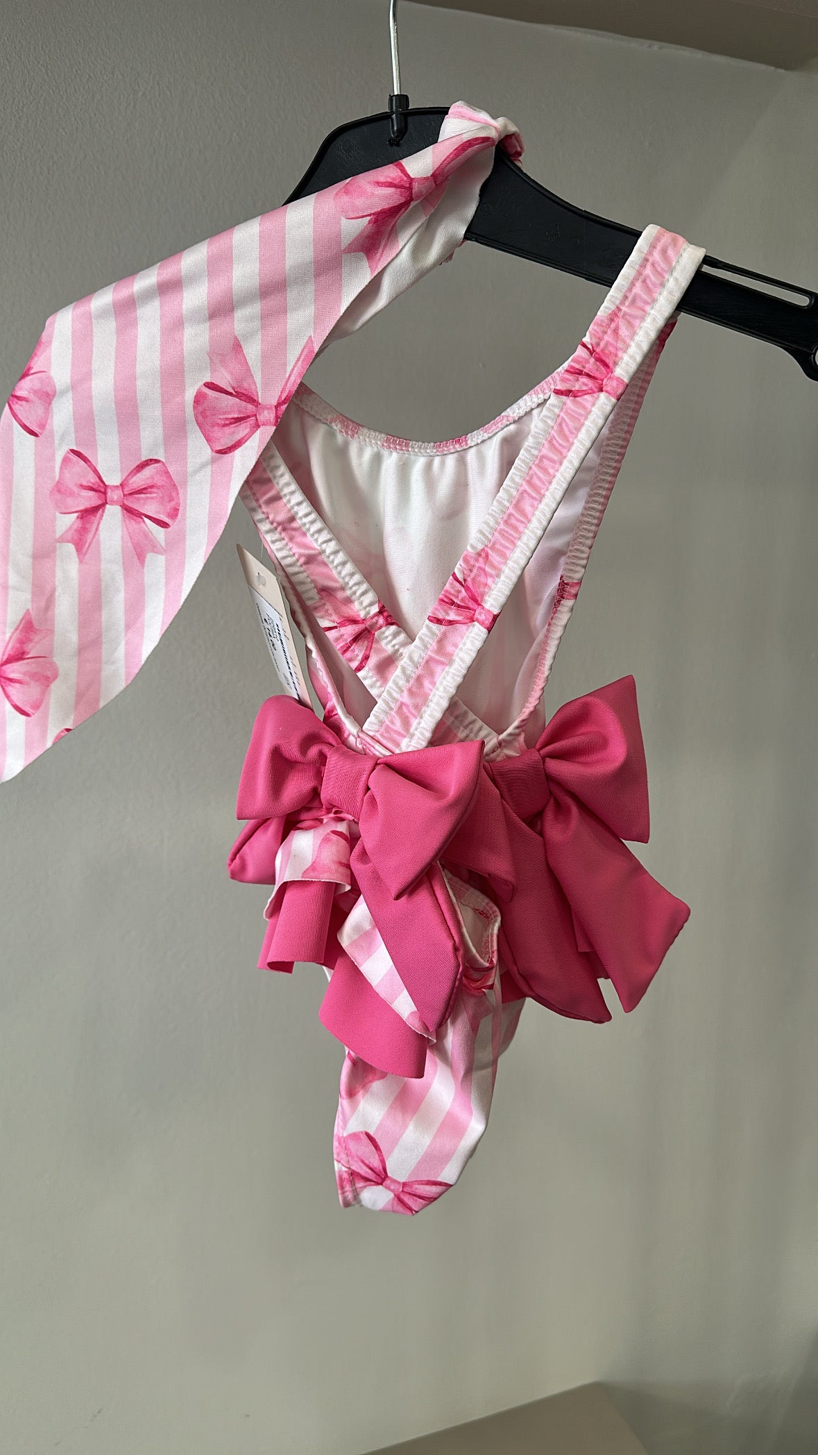 Costume INTERO CON BANDANA 2-12A - FUCSIA