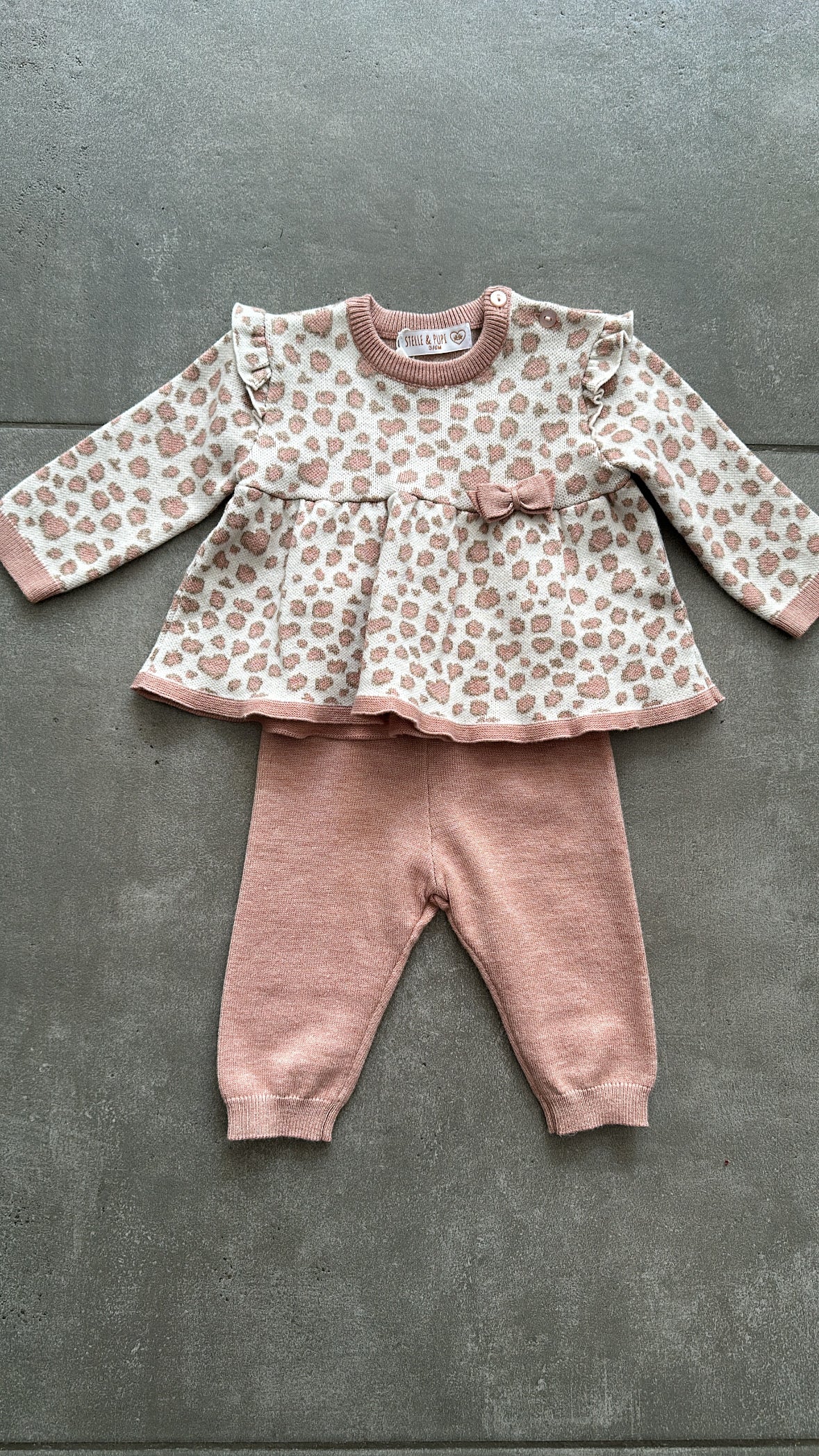 Completo MACCHIETTA 3-18M - ROSA