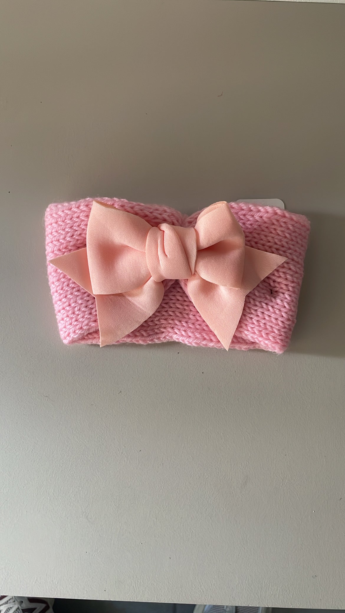 Fascia CON FIOCCO - ROSA ANTICO
