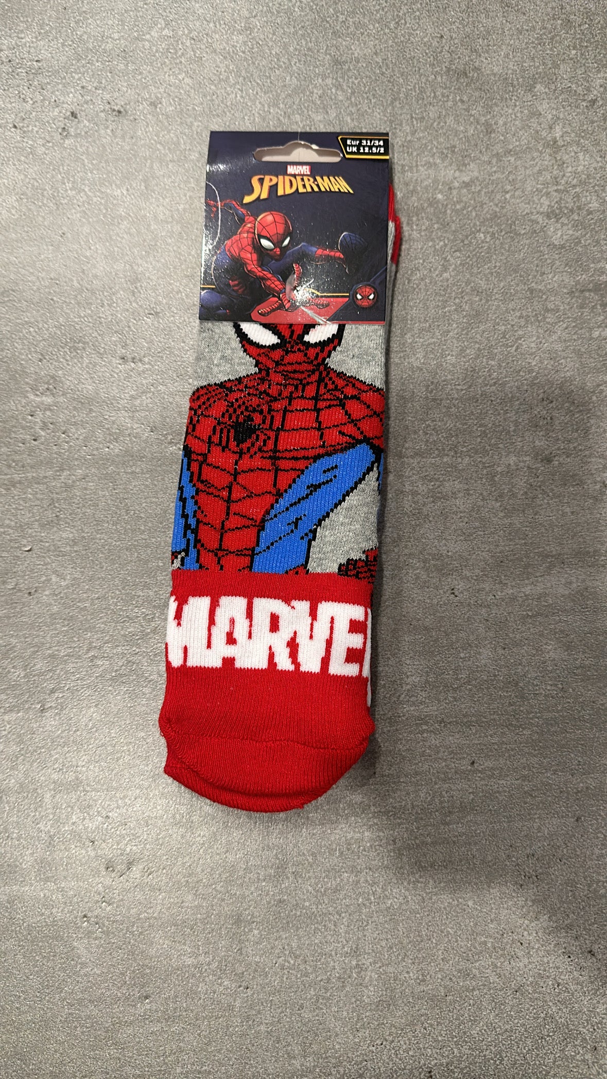 Calzino ANTISCIVOLO SPIDER-MAN - GRIGIO