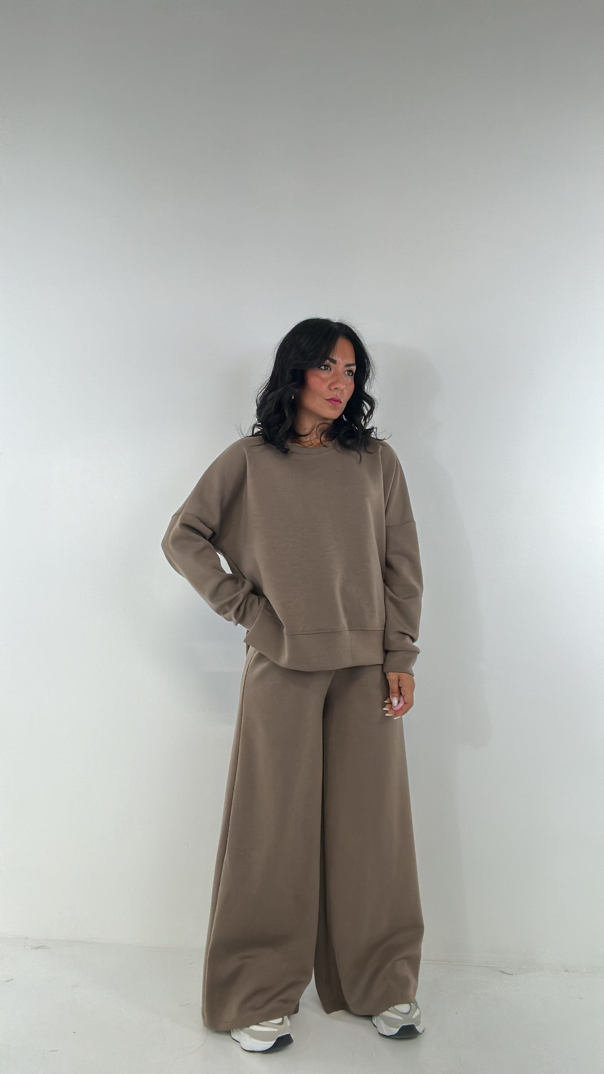 Pantatuta PALAZZO NEW - KHAKI