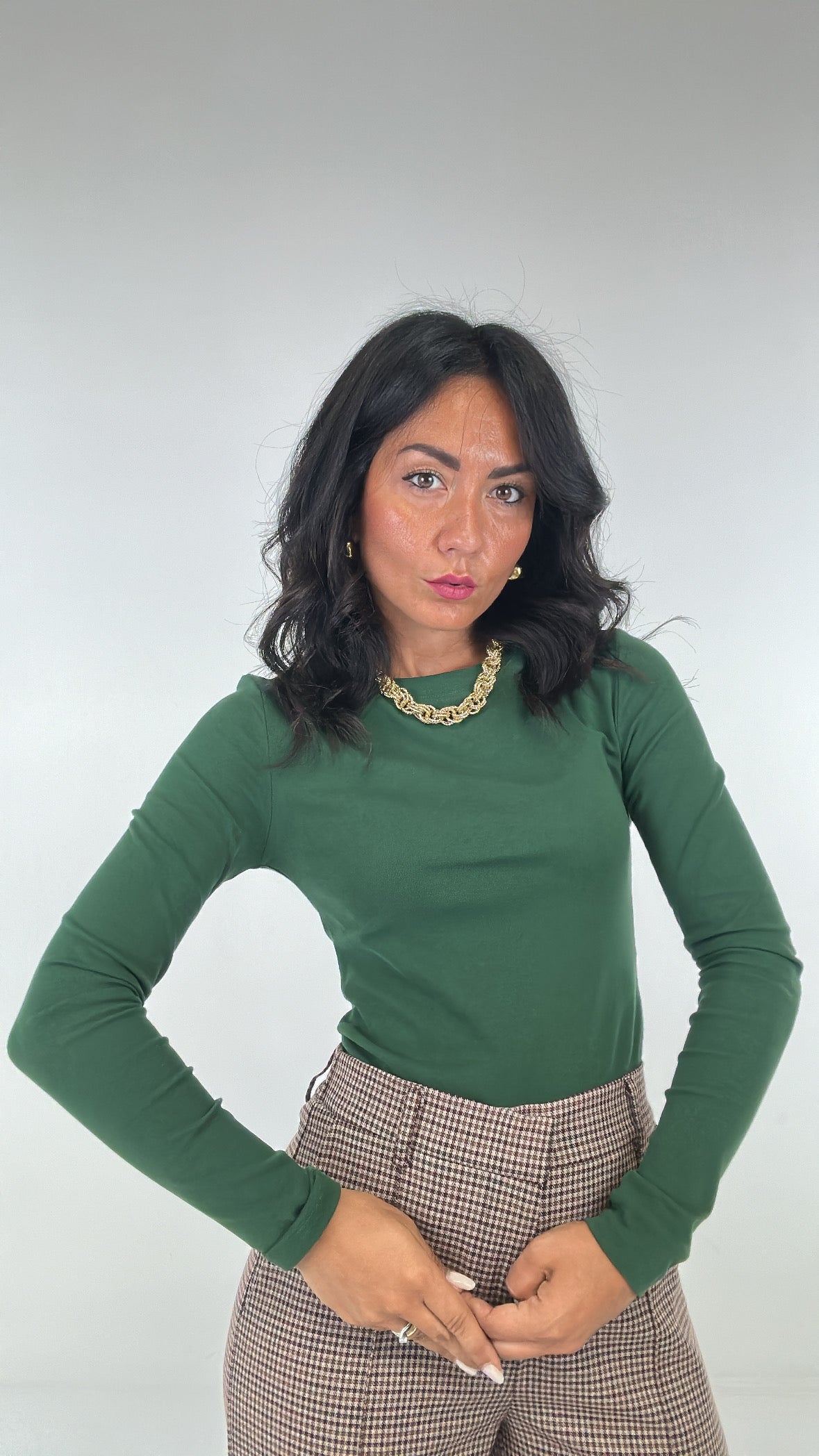 Maglia BASIC LUMINA - VERDE