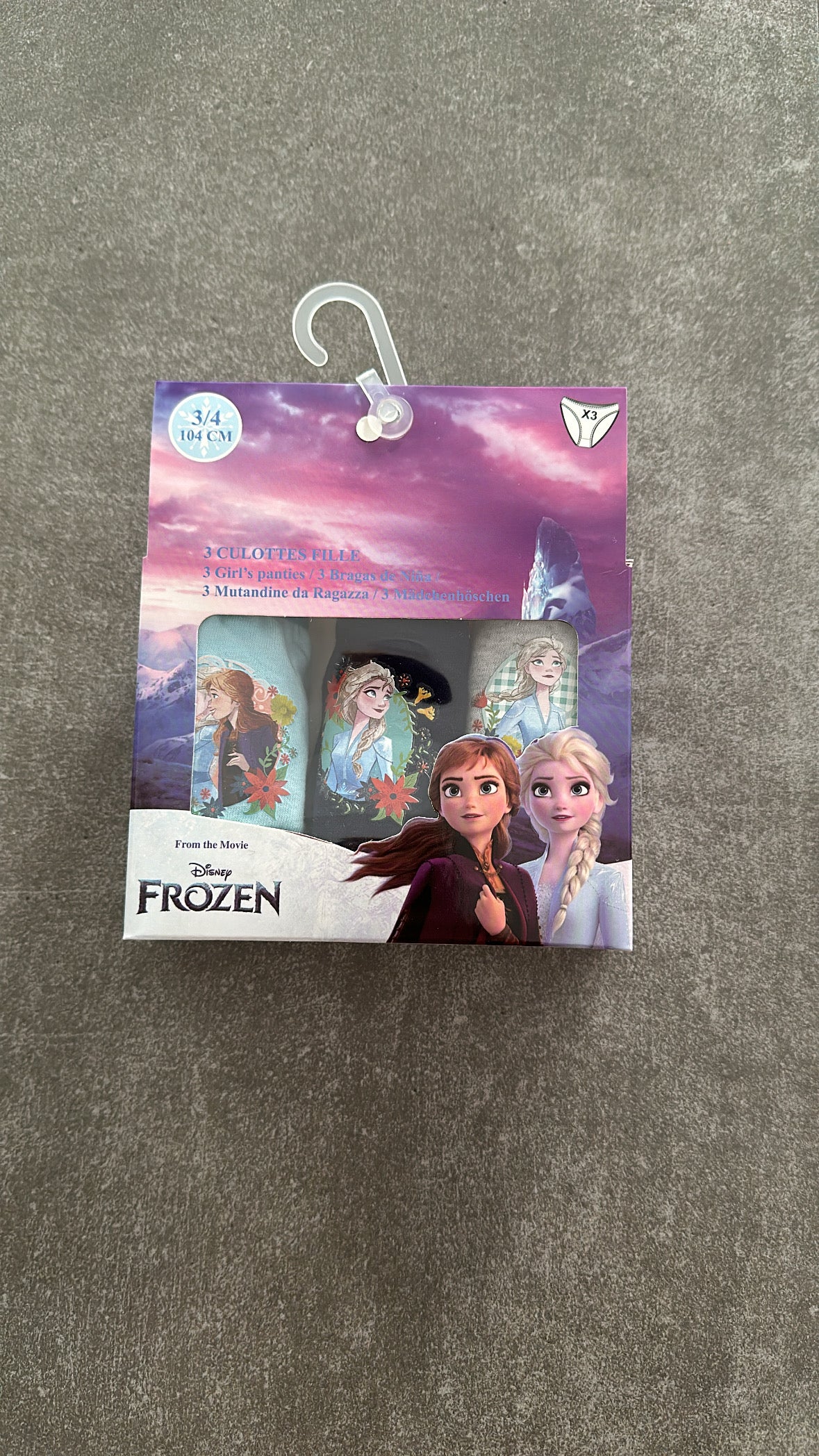 3 Slip DISNEY FEMMINUCCIA 3-8A - LILLA