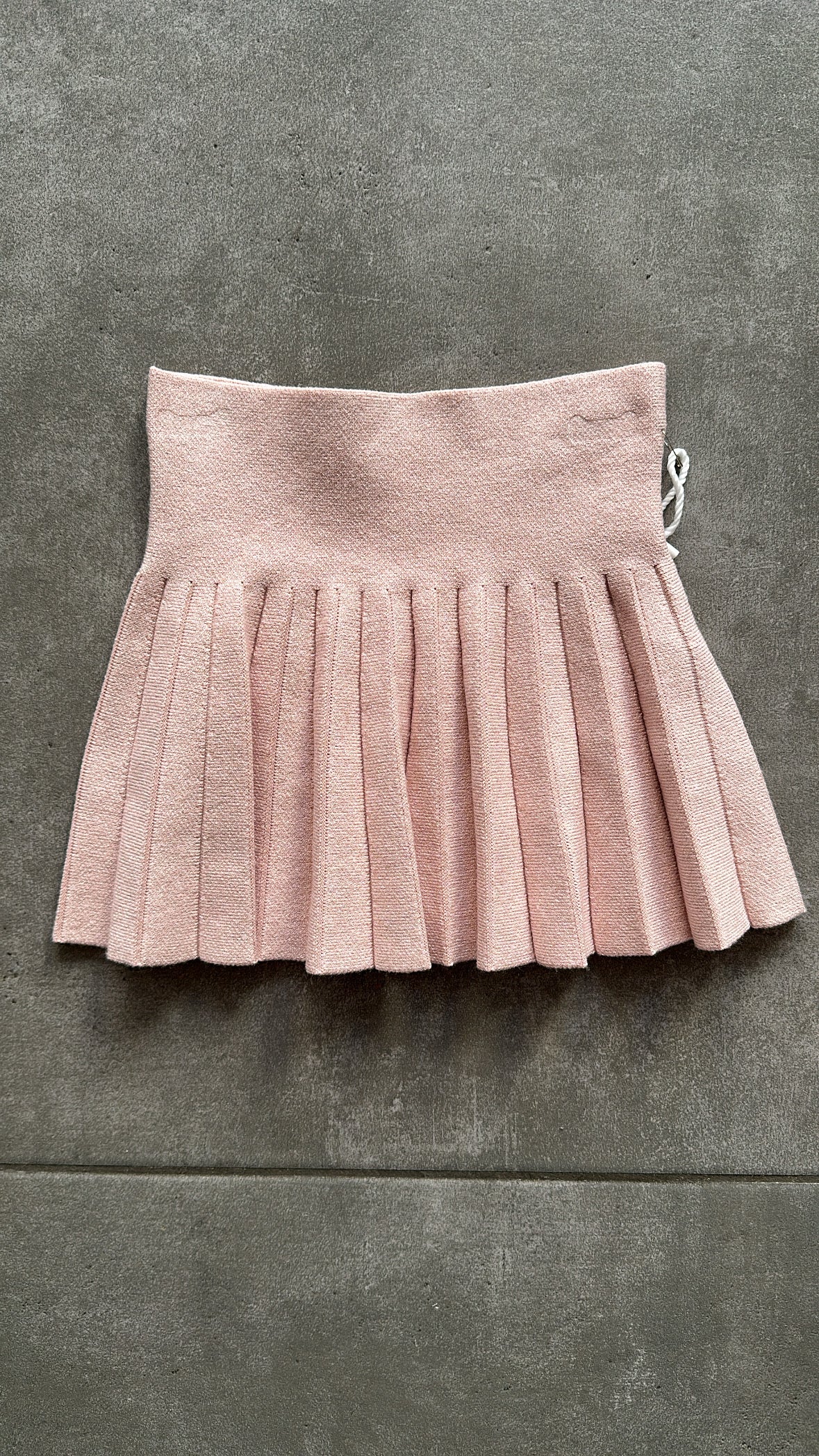 Gonna IN MAGLIA PLISE' 4-14A - ROSA