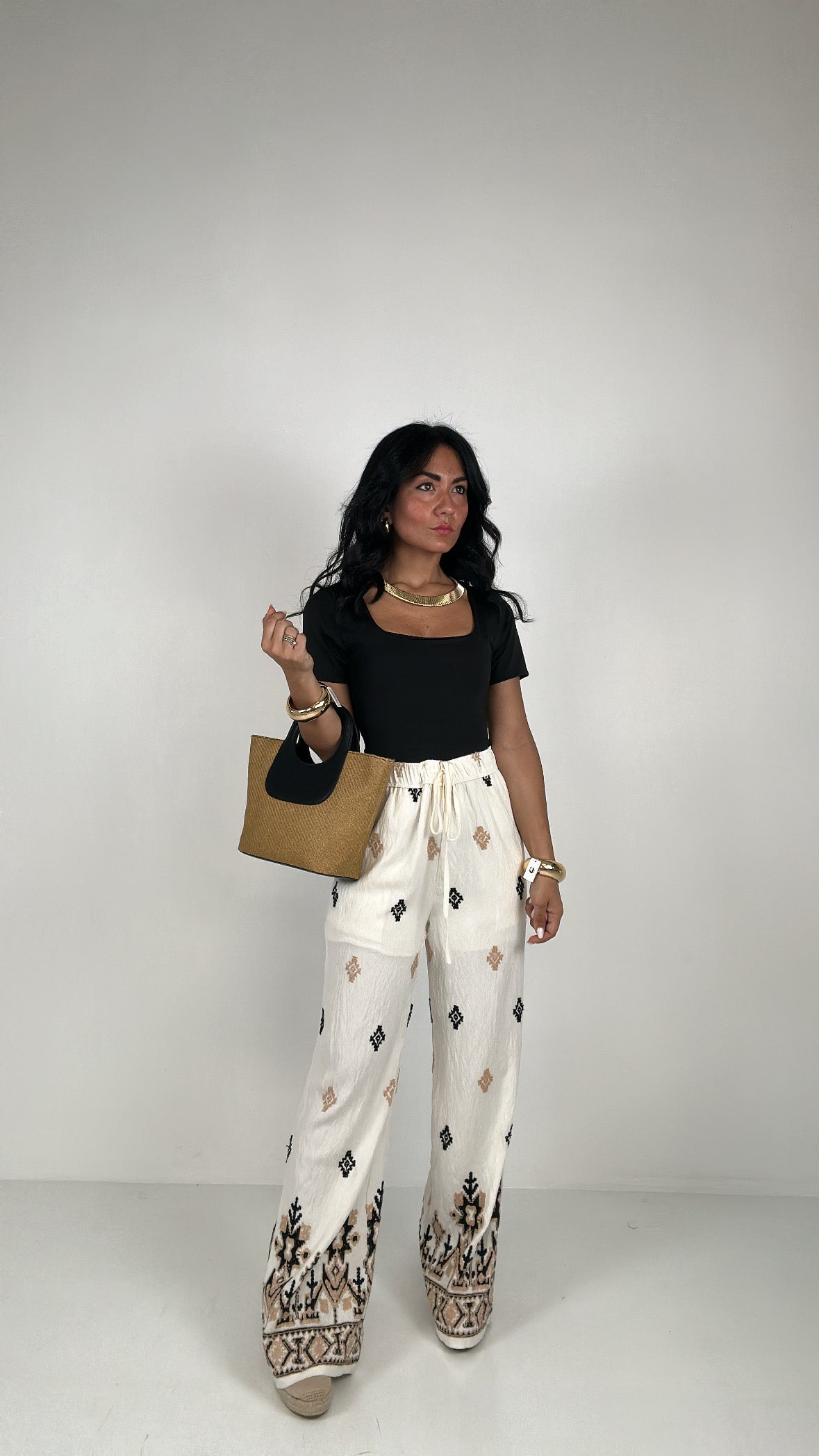 Pantalone ROMBO - NERO