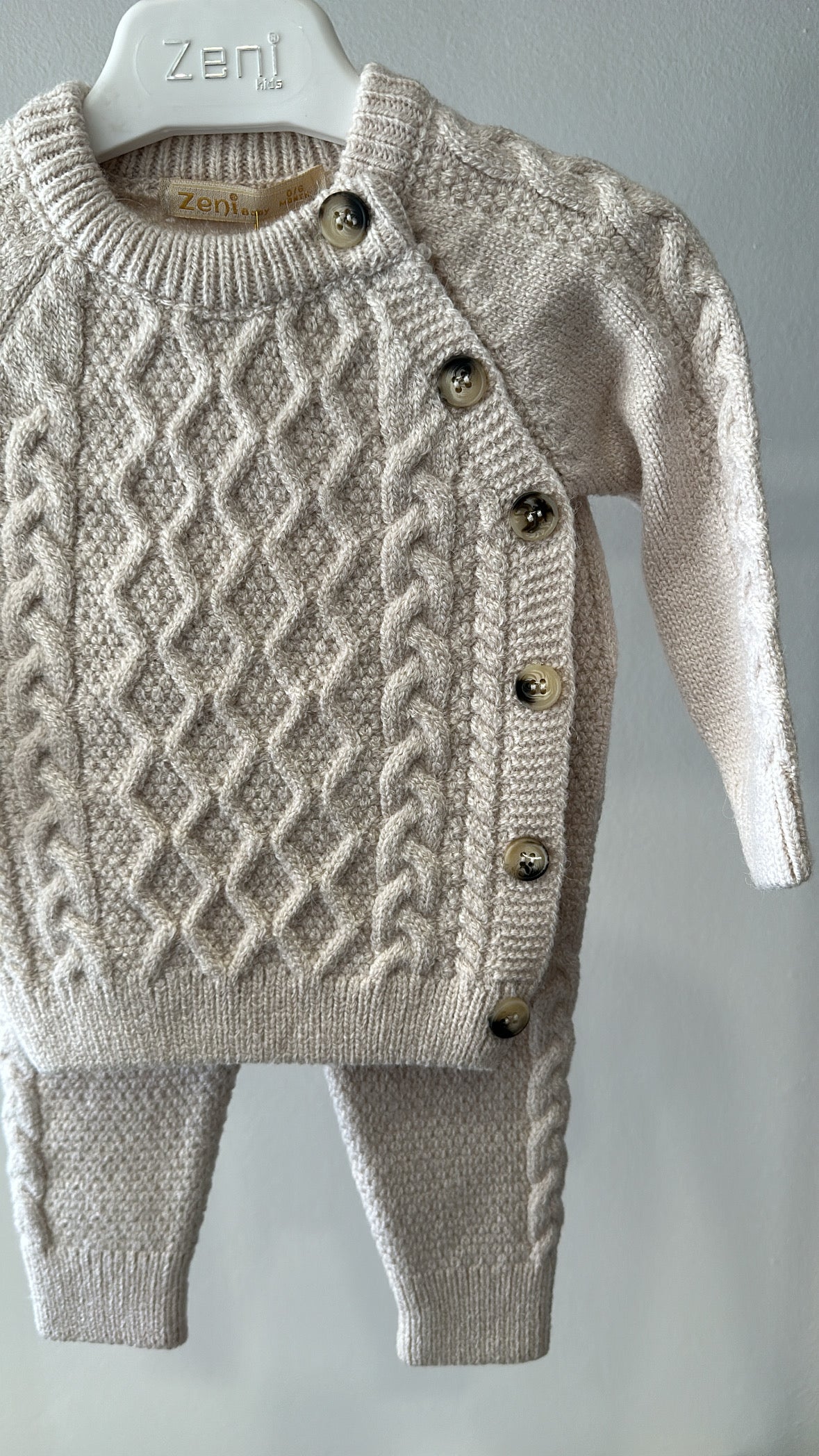 Completo ZENI 6-18M - BEIGE