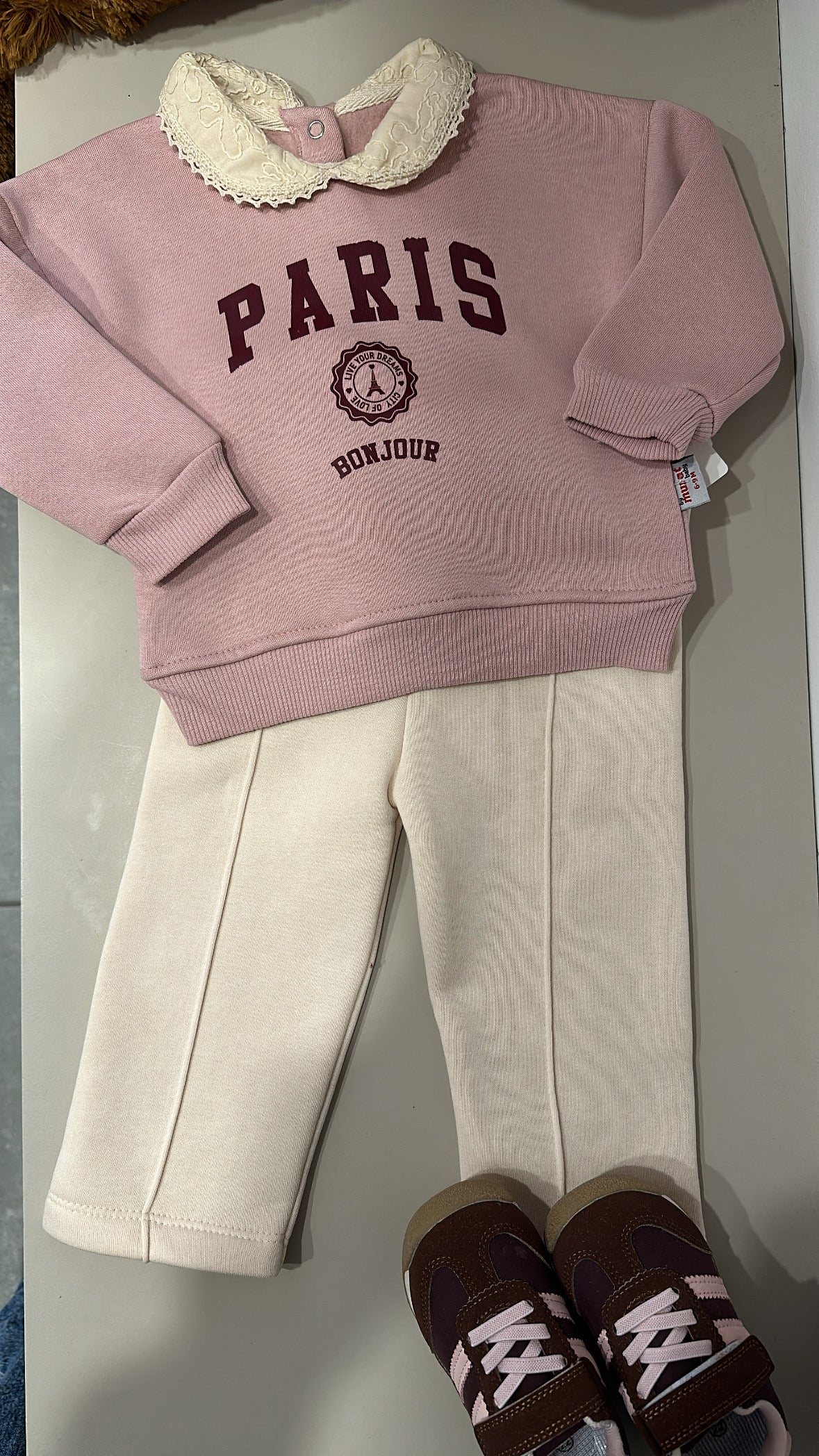 Tuta PARIS COLLO - ROSA