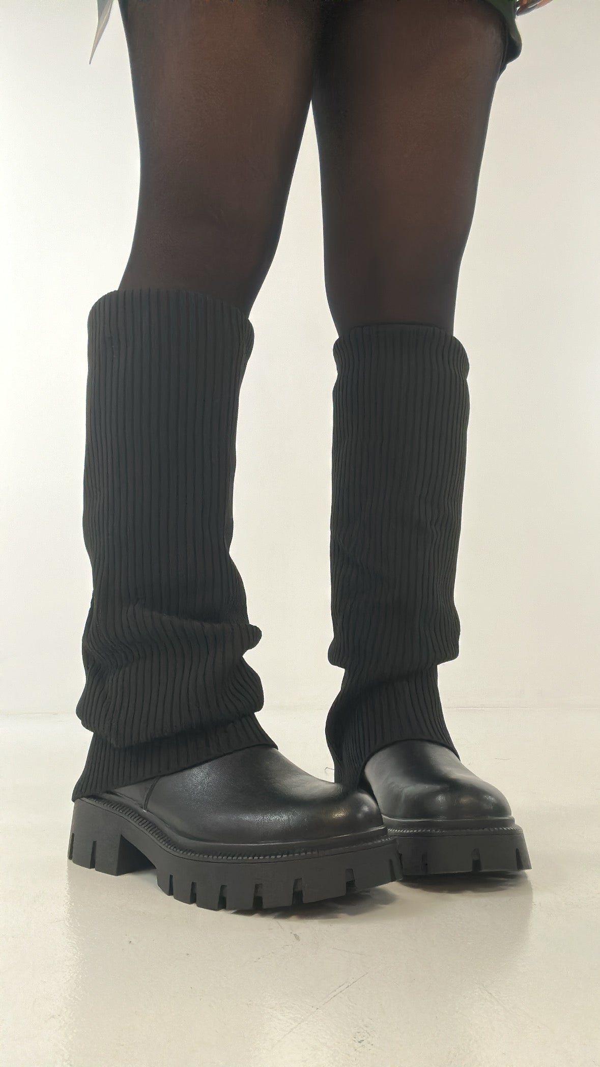 Anfibio FINTA CALZA - NERO