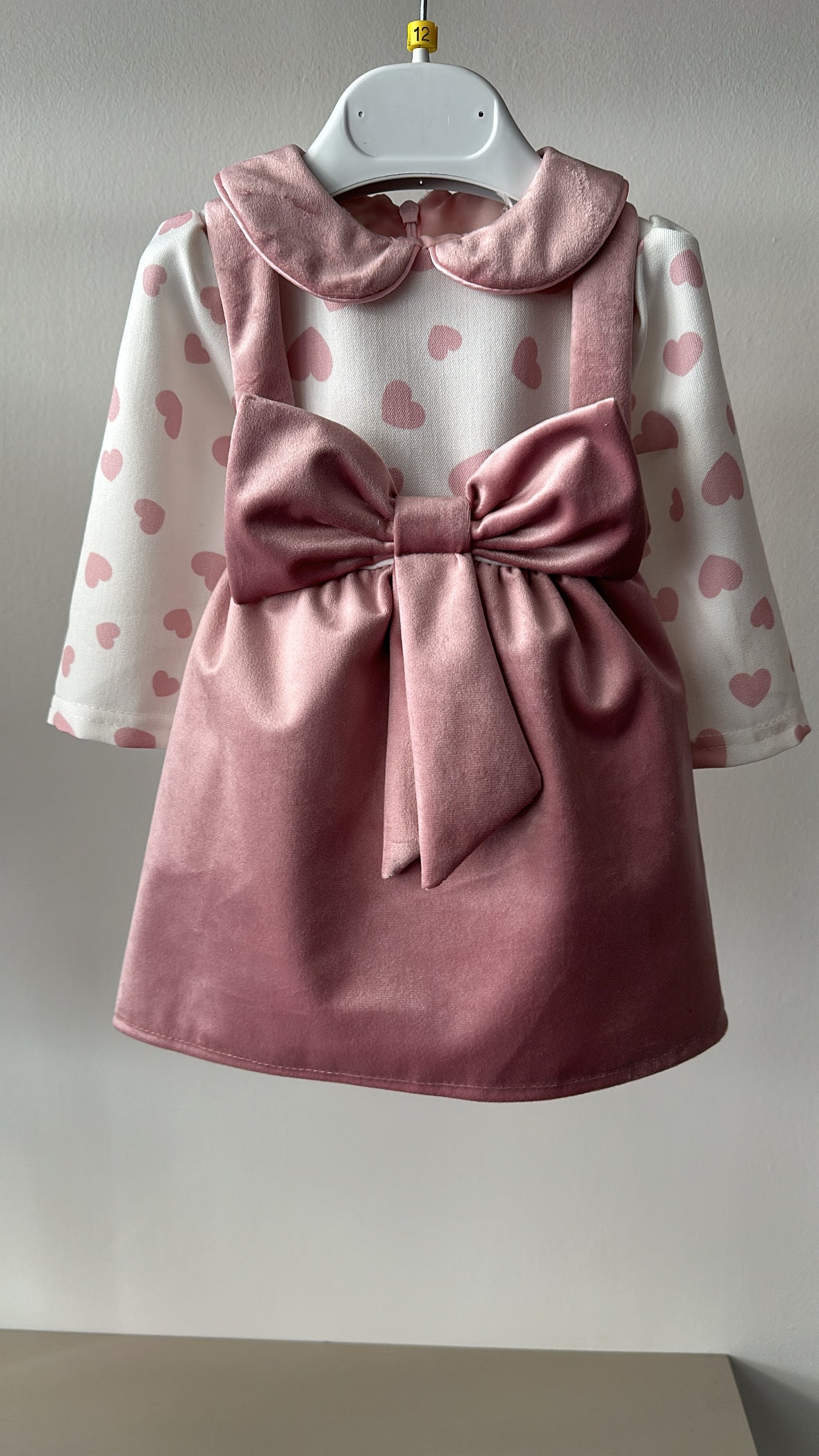 Vestitino CUORI 12-36M - ROSA