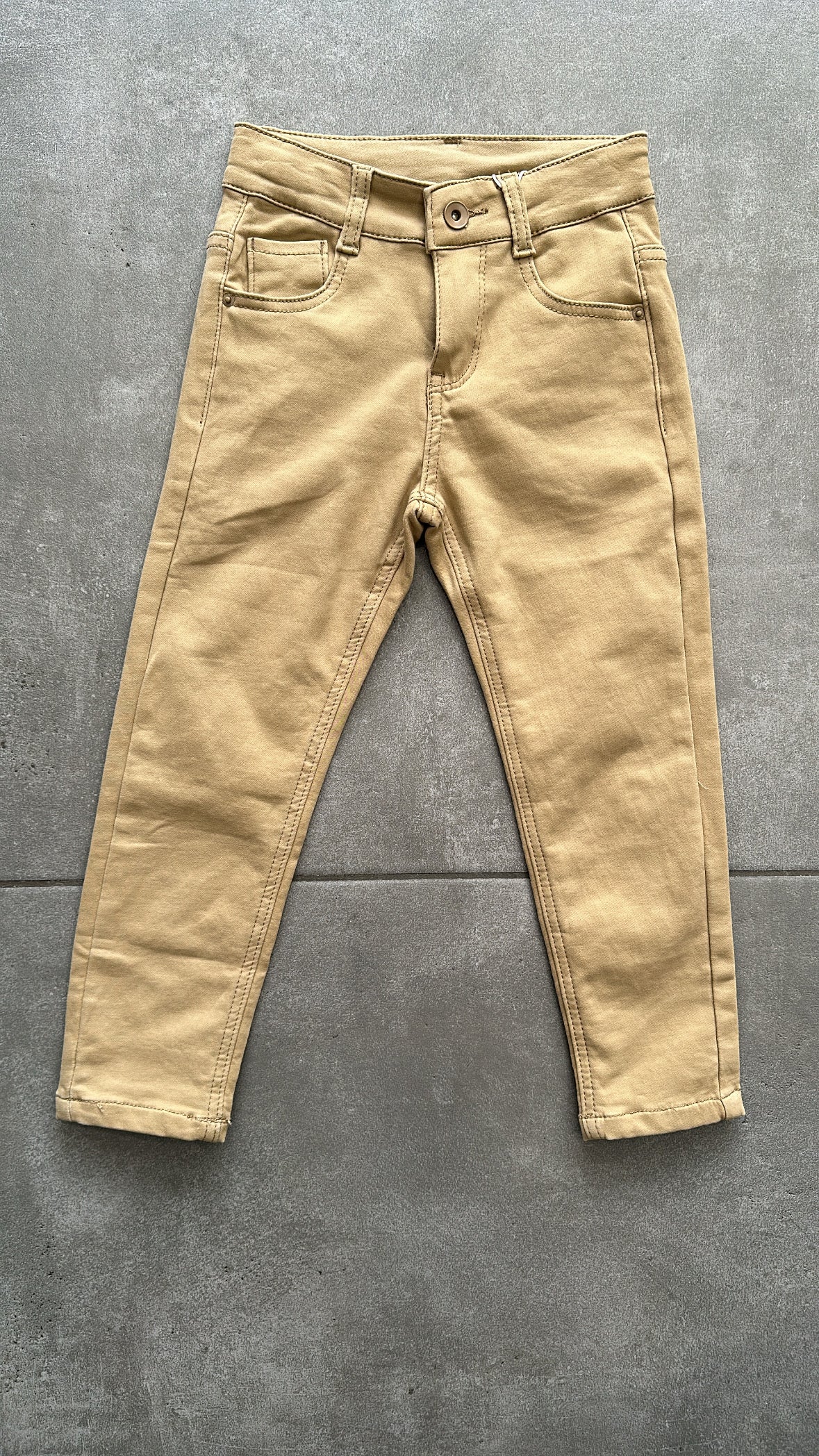 Pantalone COTONE 4-14A - BEIGE