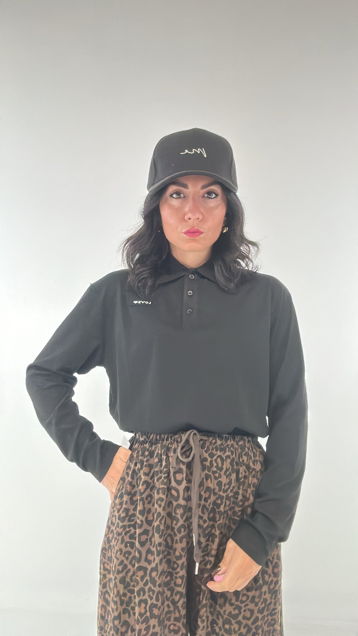 Polo LOVE - NERO