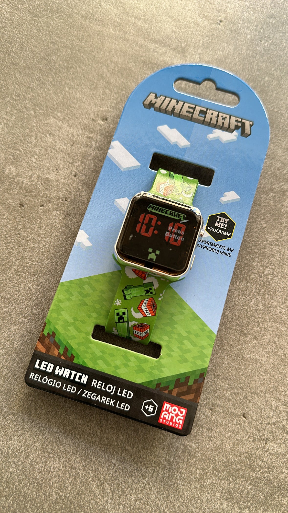 Orologio LED DISNEY - VERDE