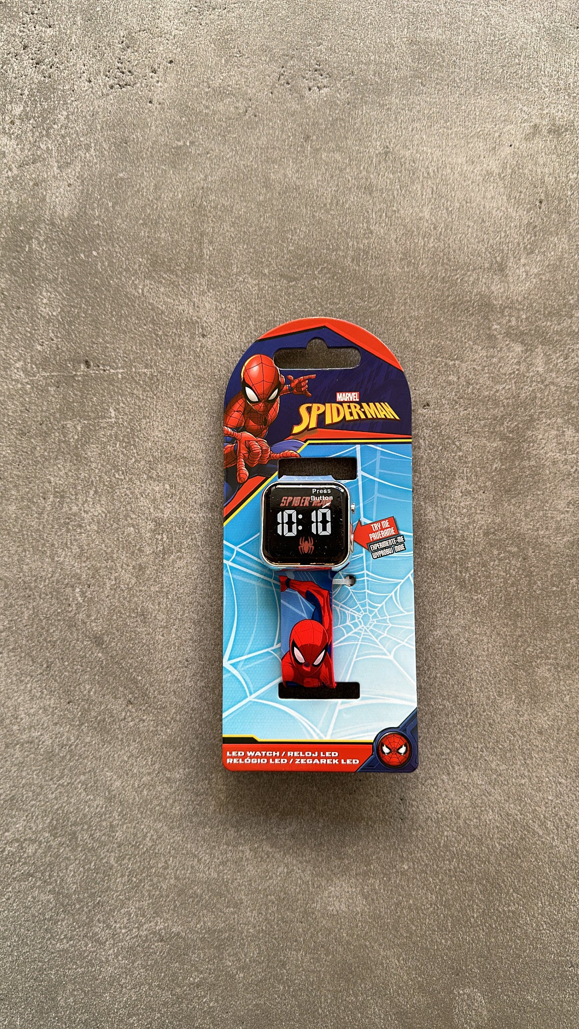 Orologio LED DISNEY - ROSSO