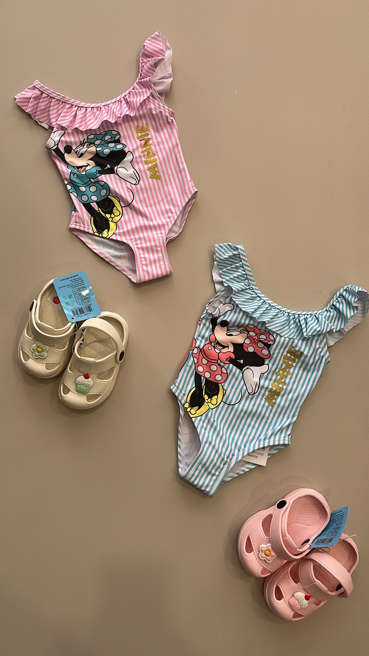 Costime INTERO MINNIE 12-36M - AZZURRO