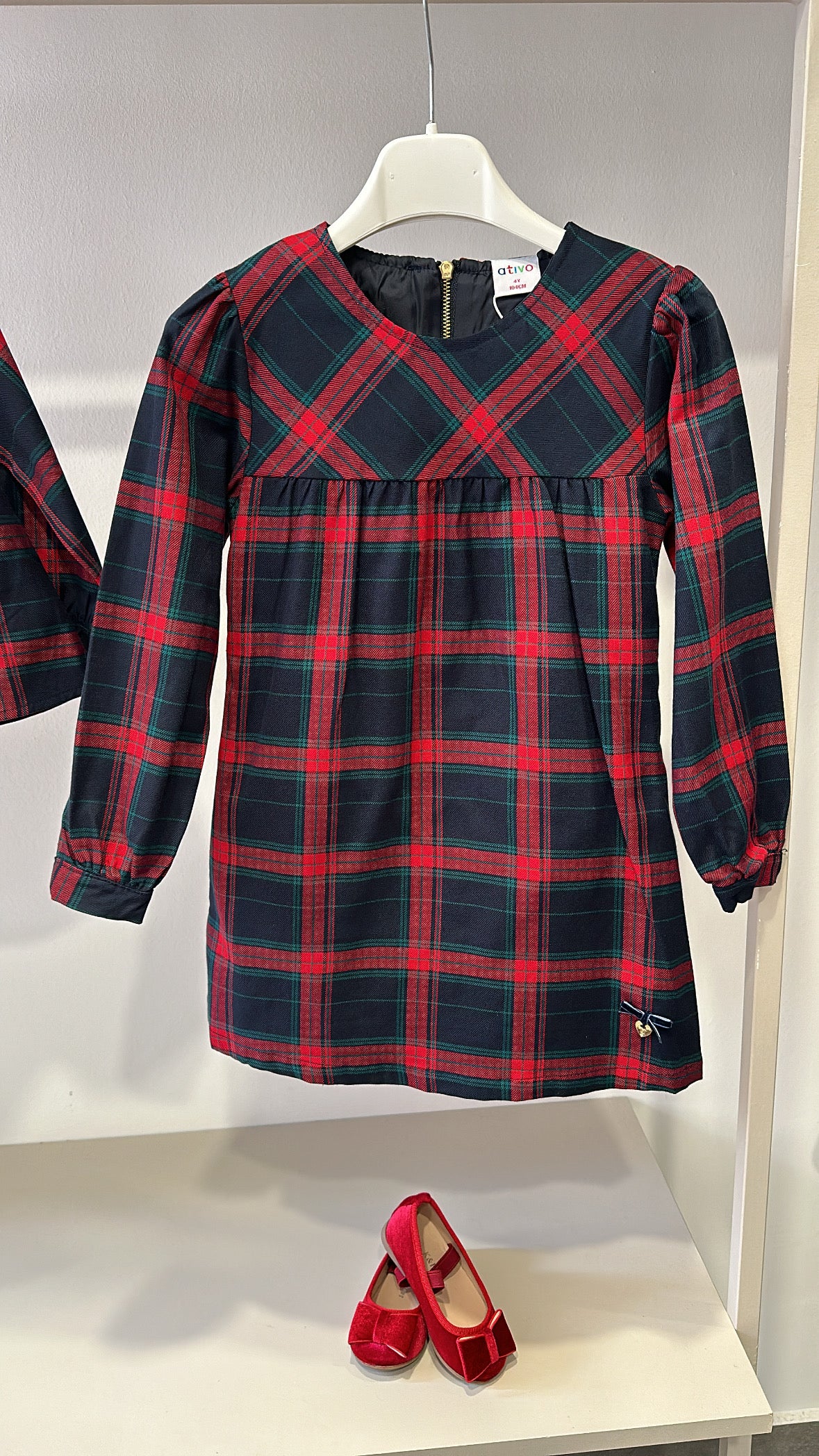 Vestitino TRANTAN CUORE 4-12A - BLU