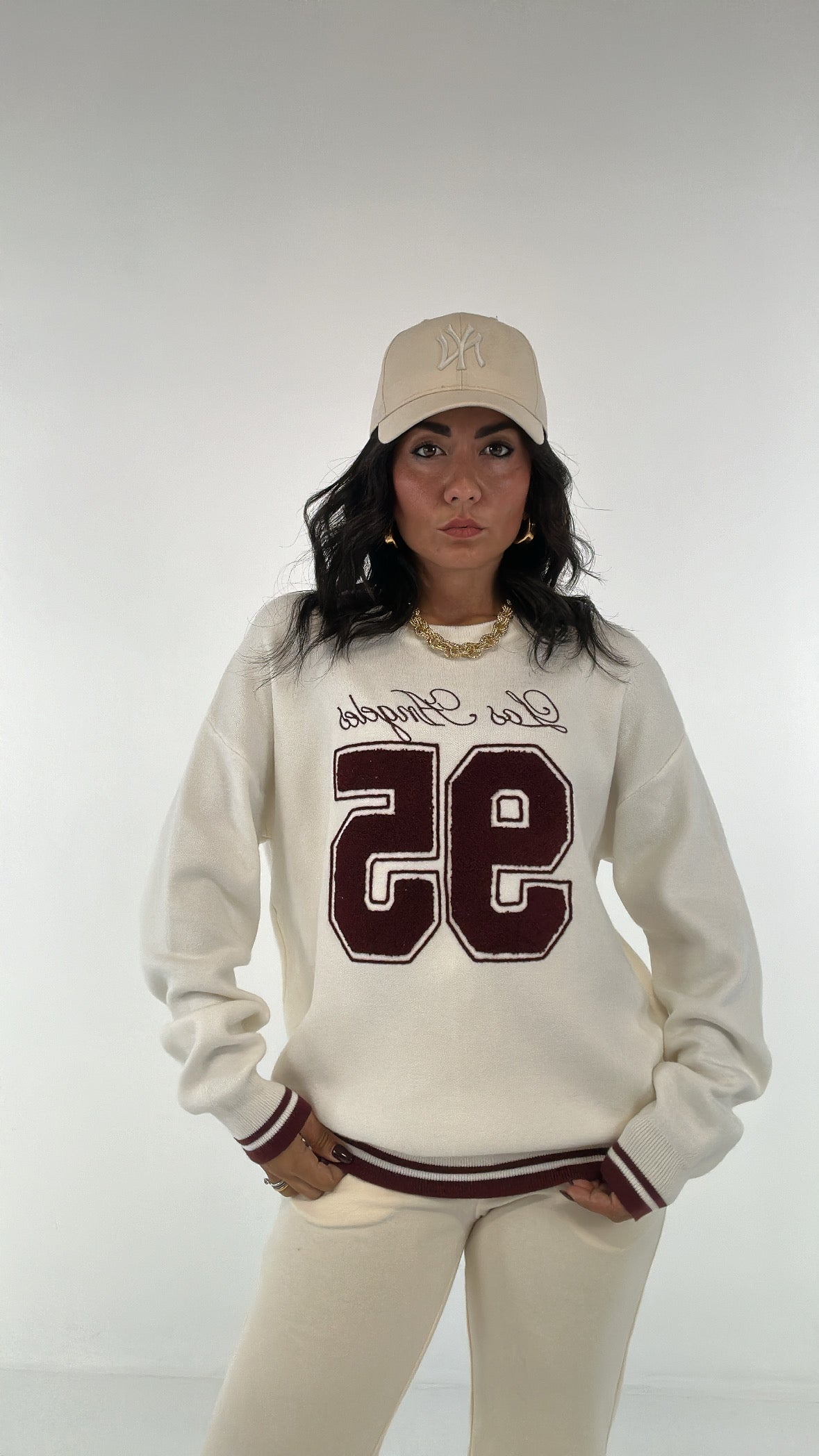 Pull LOS ANGELES 95 - BIANCO