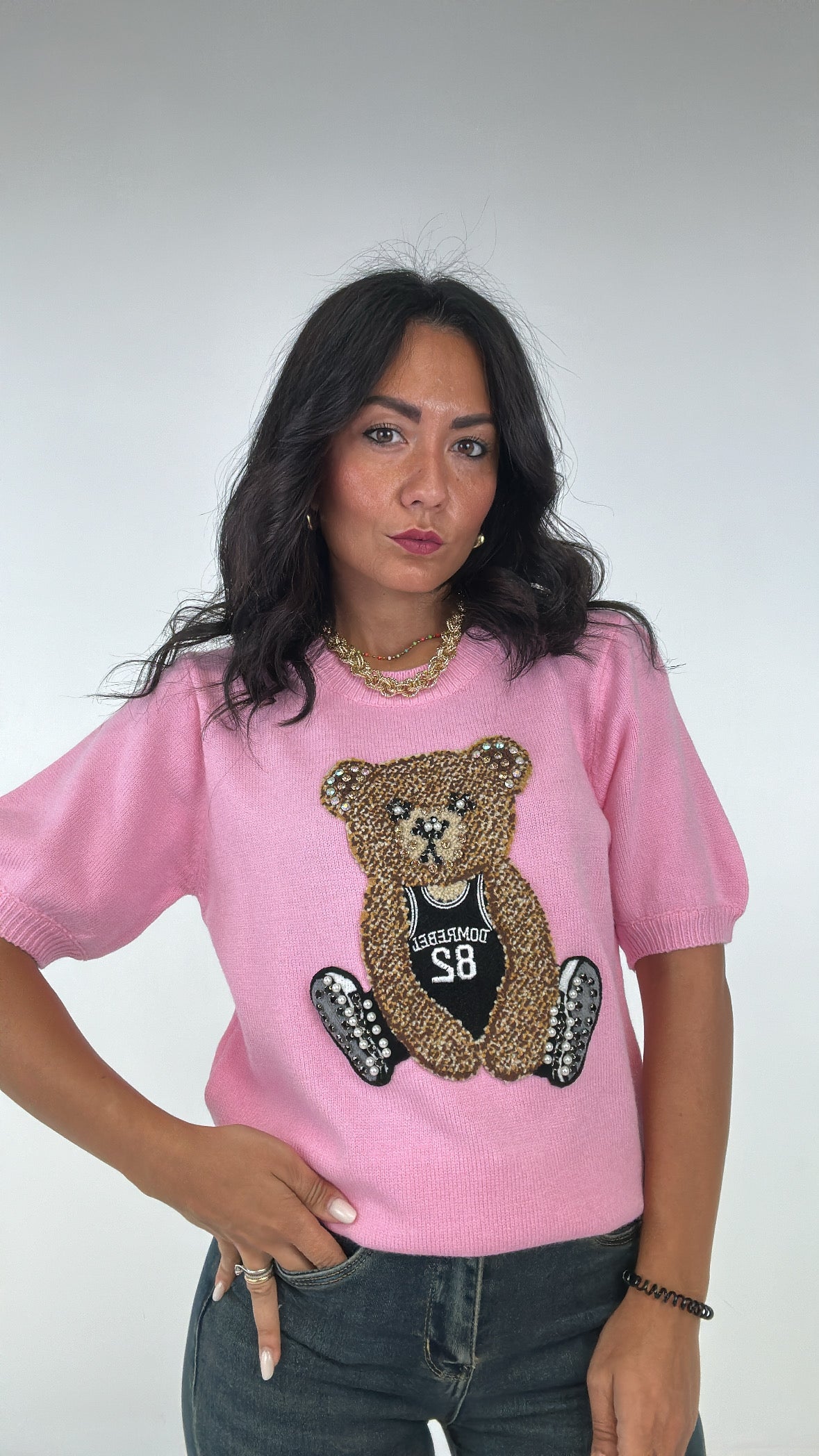 Pull ORSETTO 82 - ROSA