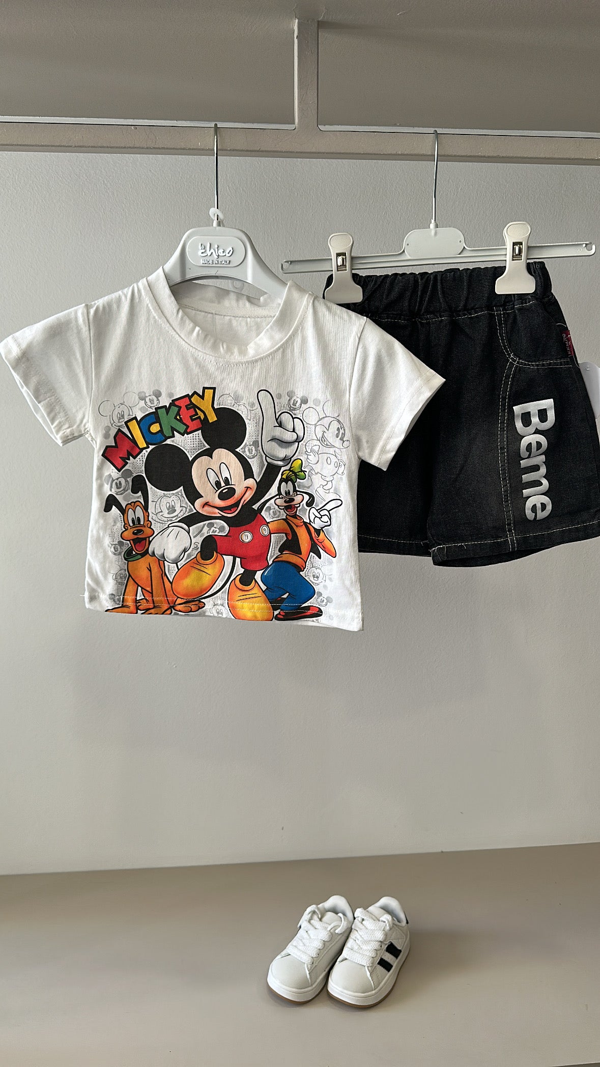 Completo MICKEY 2-7A - BIANCO