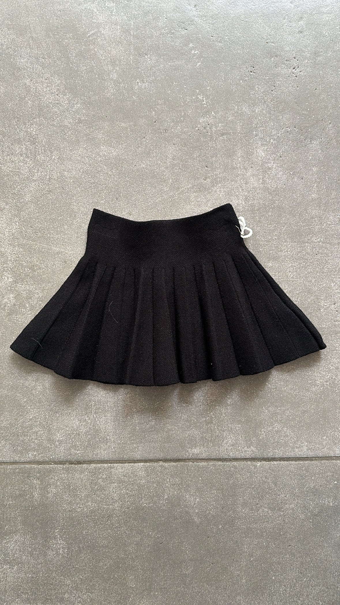 Gonna IN MAGLIA PLISE' 12-36M - NERO