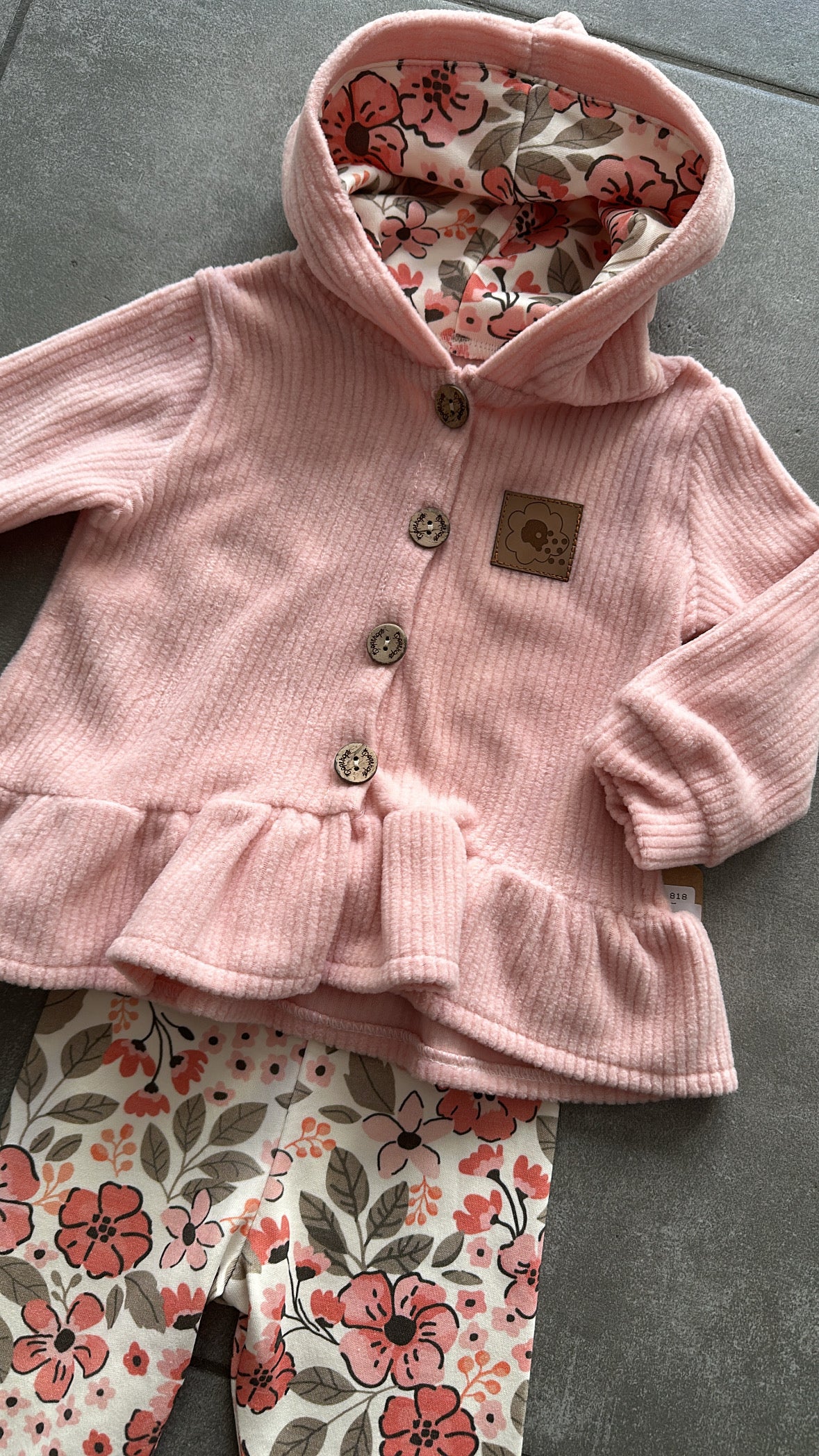 Completo CINIGLIA 3-18M - ROSA