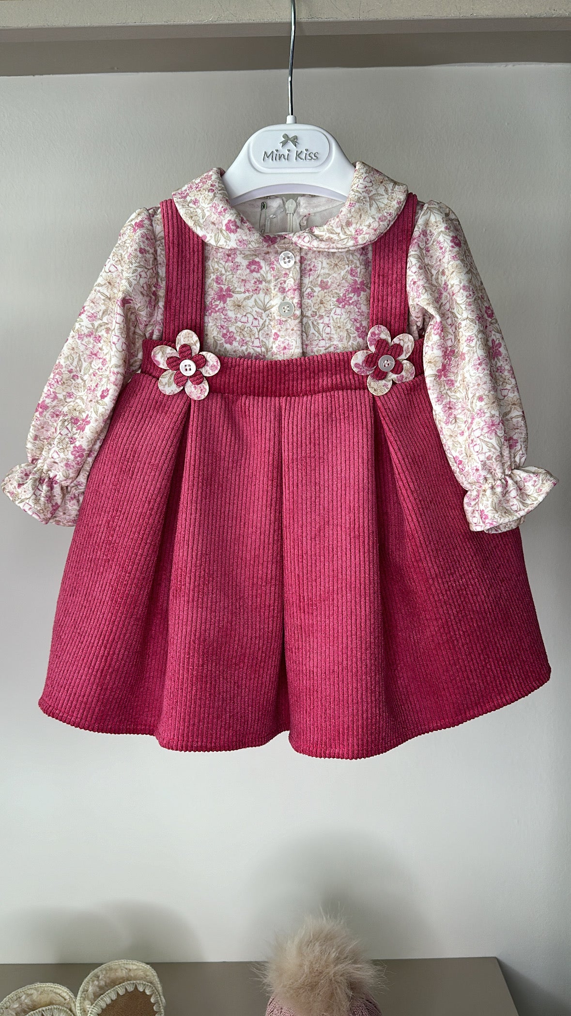 Vestitino FIORI 12-36M - FUCSIA