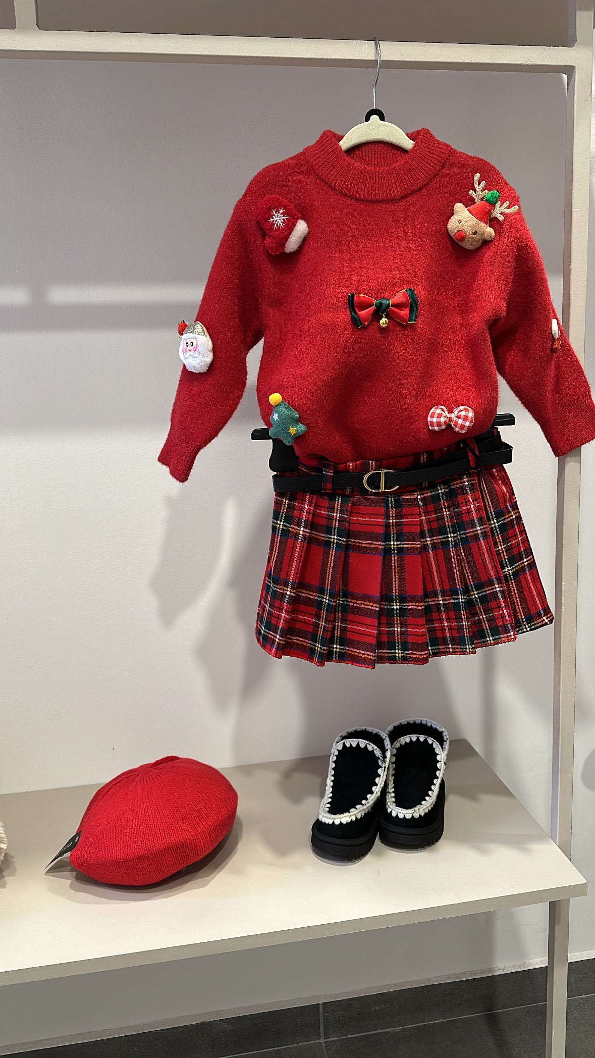 Pull CHRISTMAS - ROSSO