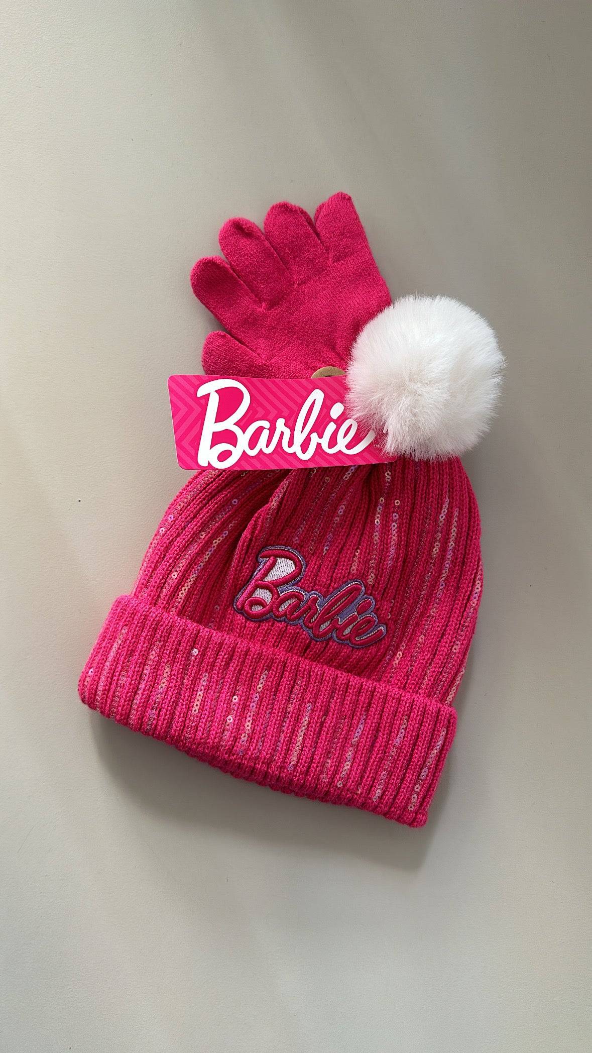 Cappello + GUANTI DISNEY - FUCSIA