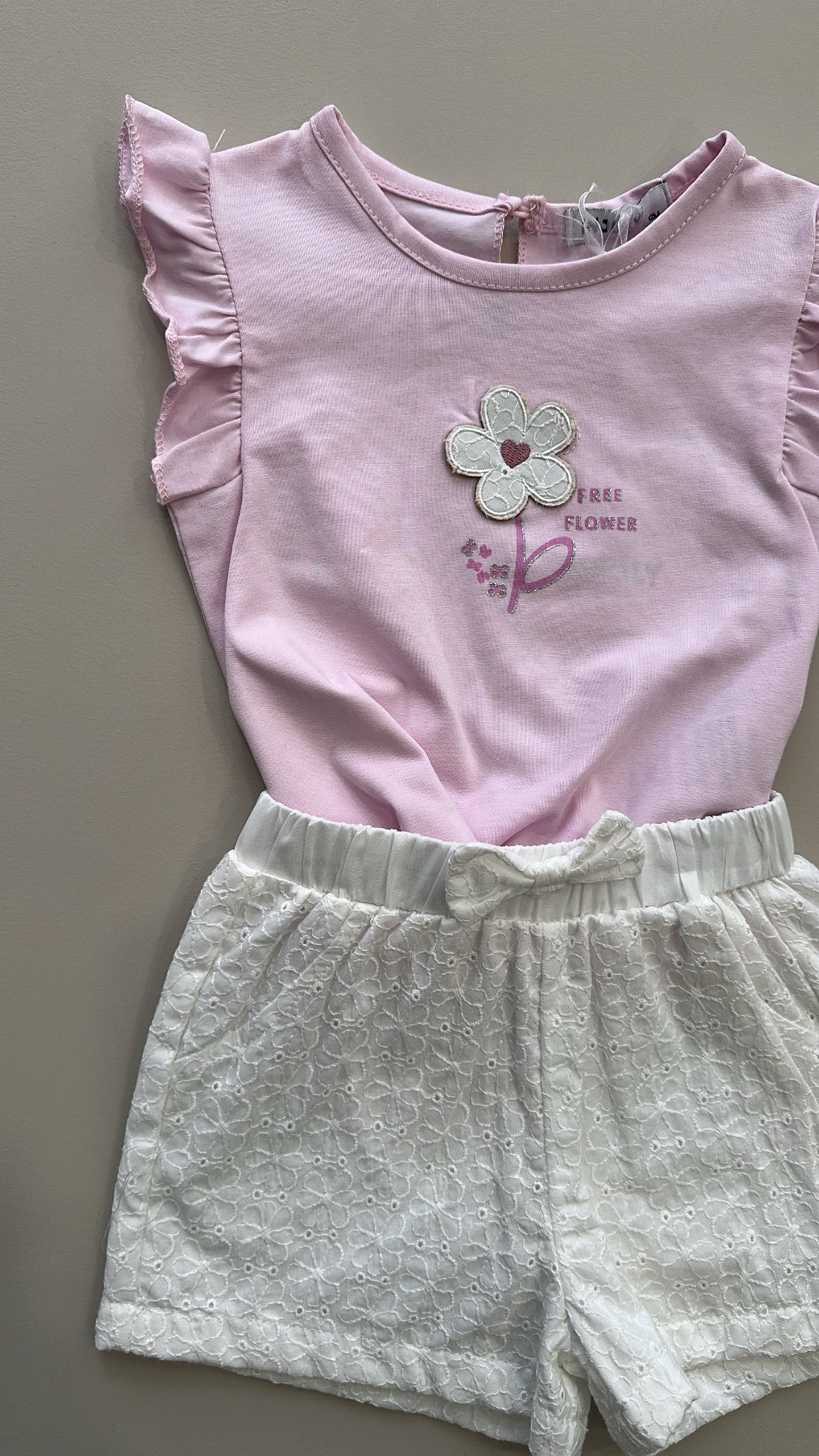 Completo FREE FLOWER 12-36M - LILLA