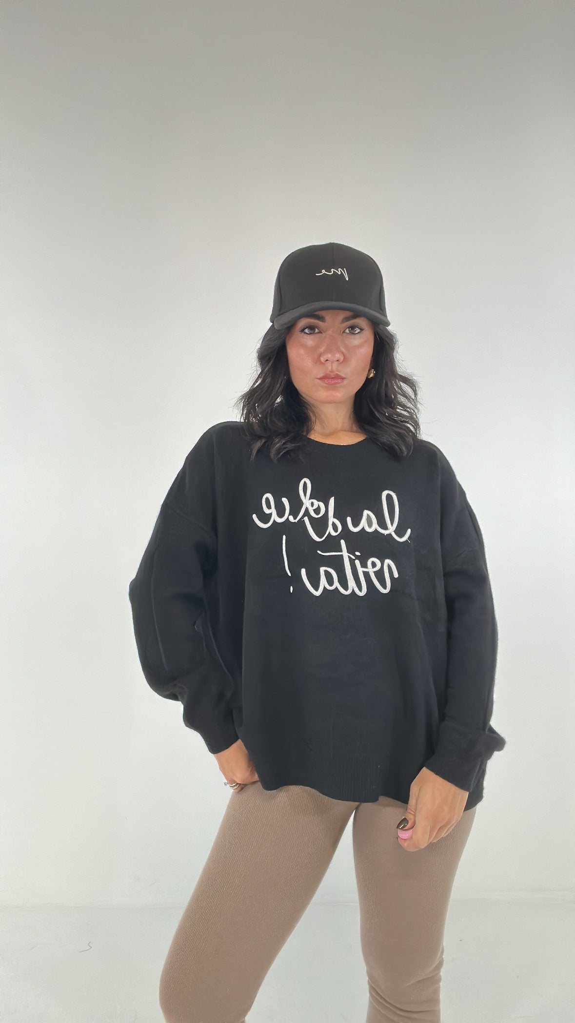 Pull LA DOLCE VITA - NERO