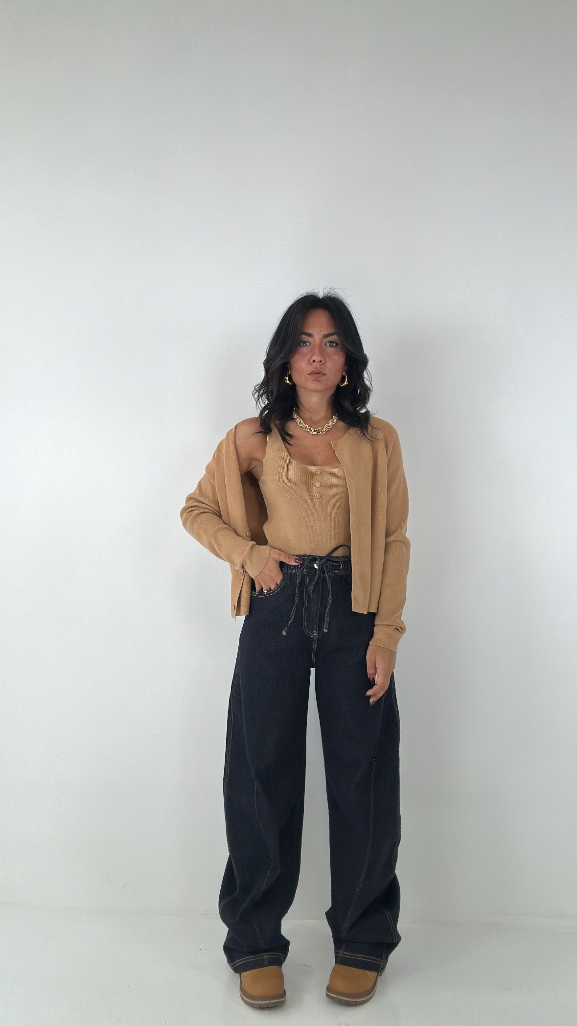 Jeans BALLOON FIT ELASTICO - JEANS