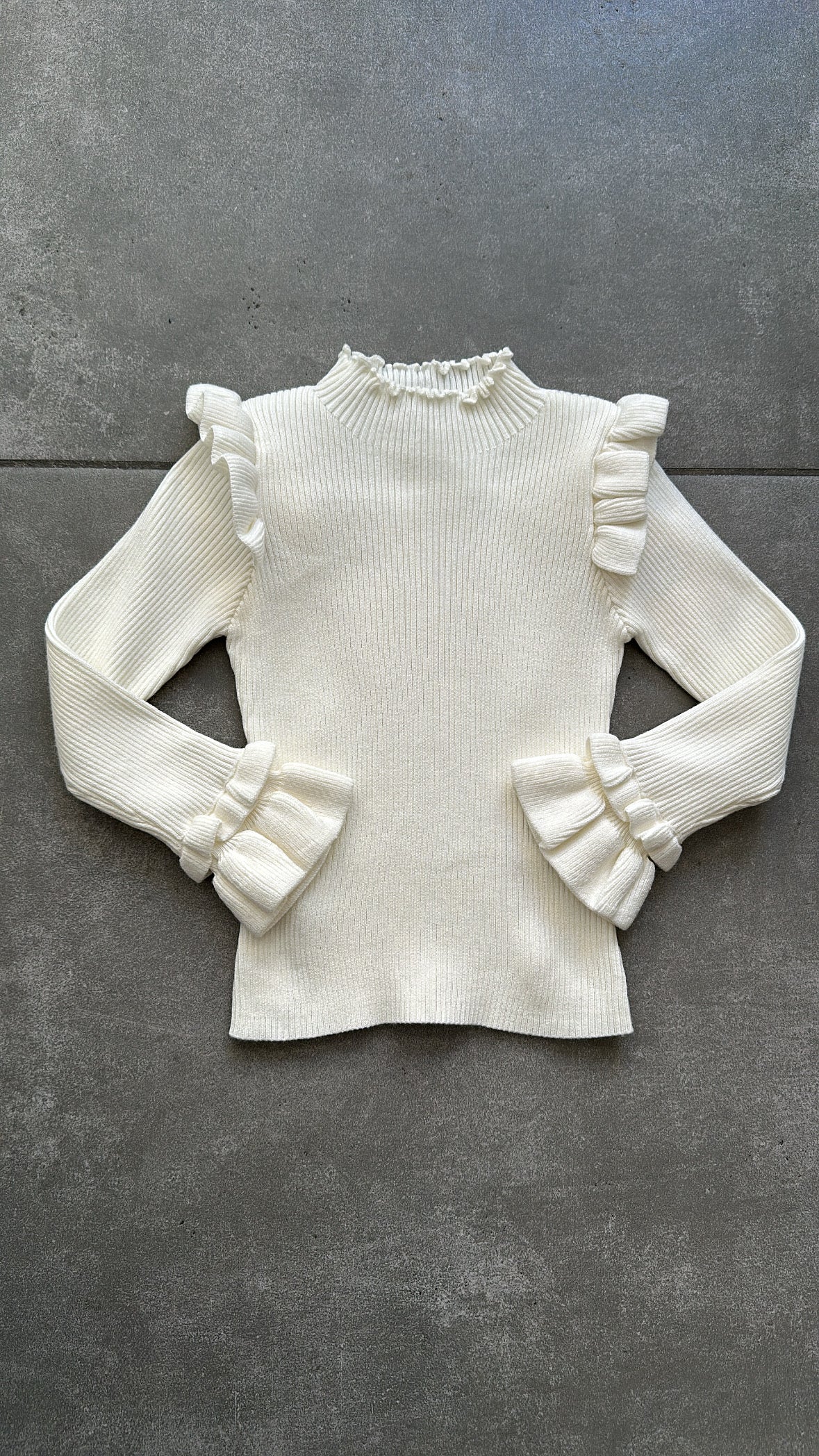 Pull COSTINE 4-14A - BIANCO