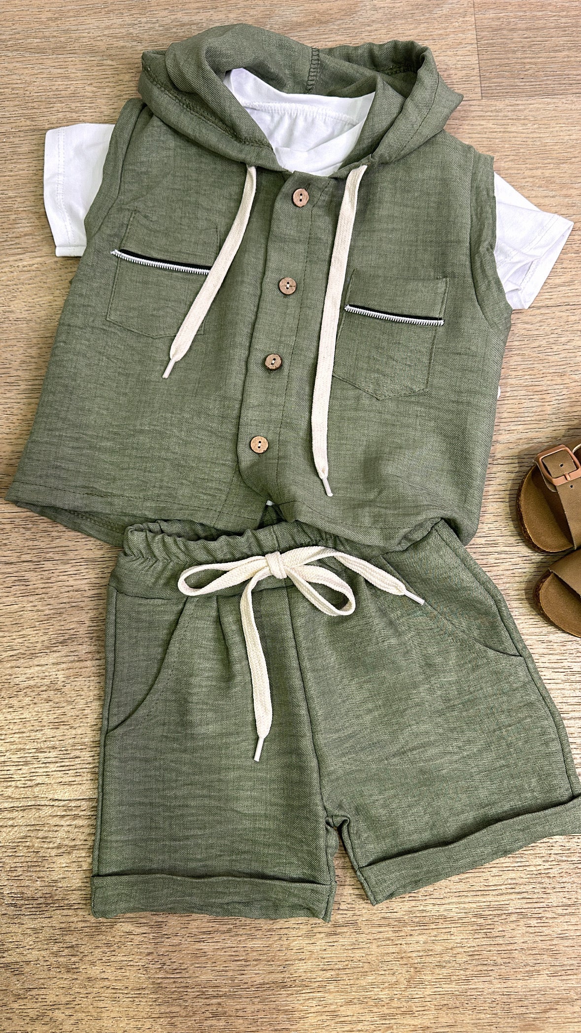 Completo VANNY 12-42M - VERDE MILITARE