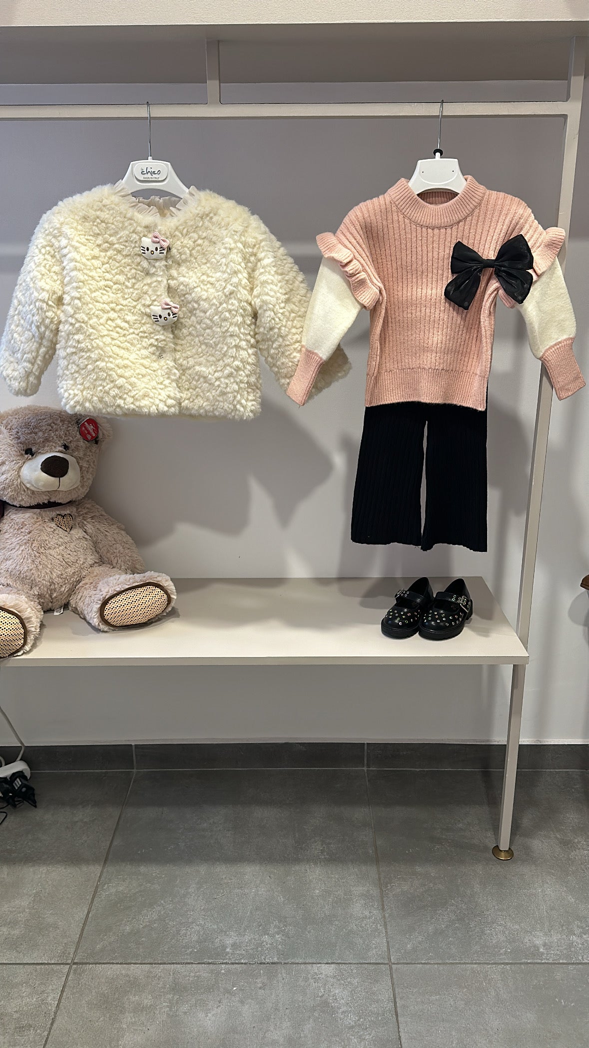 Coordinato FIOCCO SPILLA - ROSA