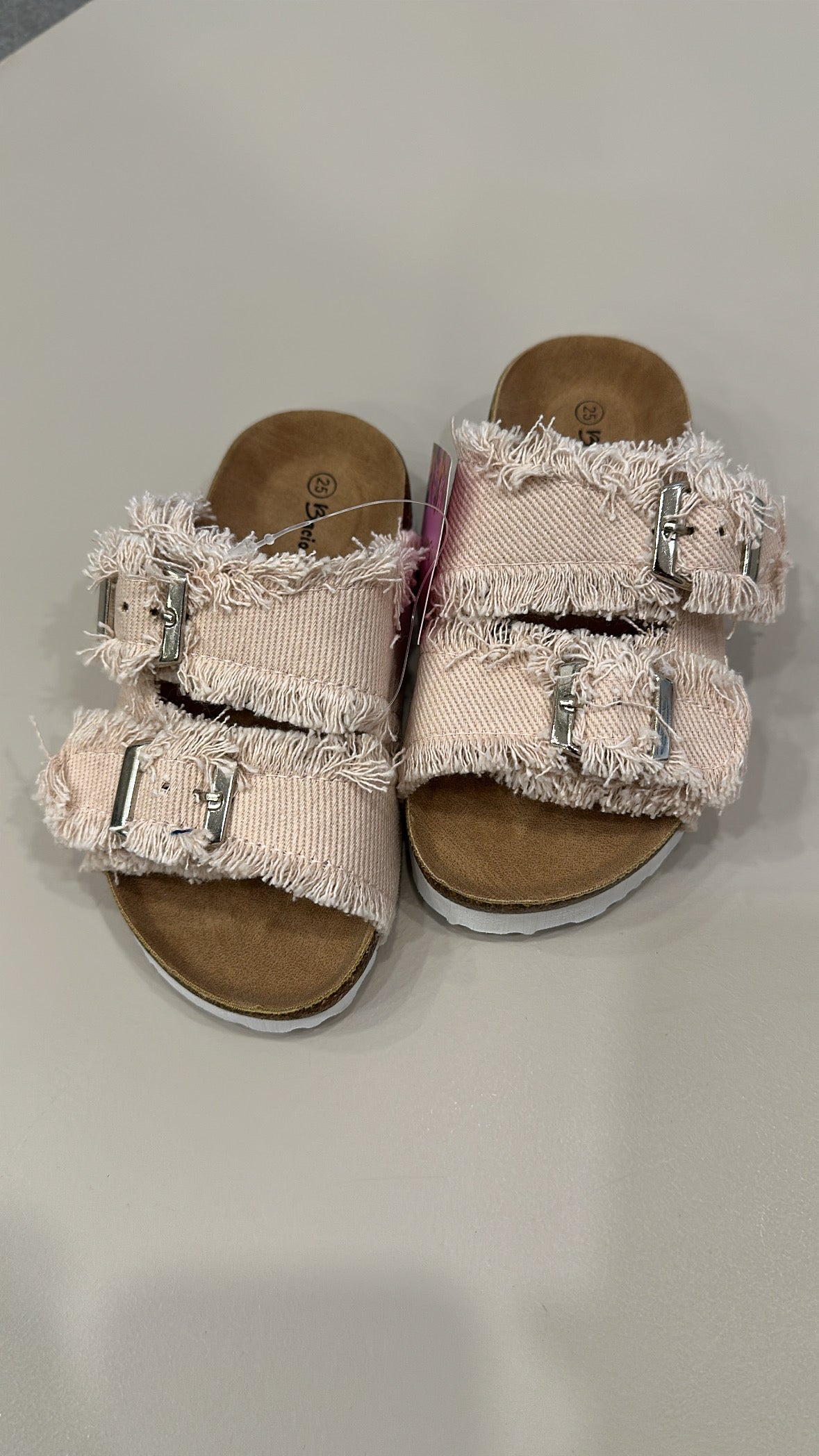 Ciabattina IN JEANS 25-36 - ROSA