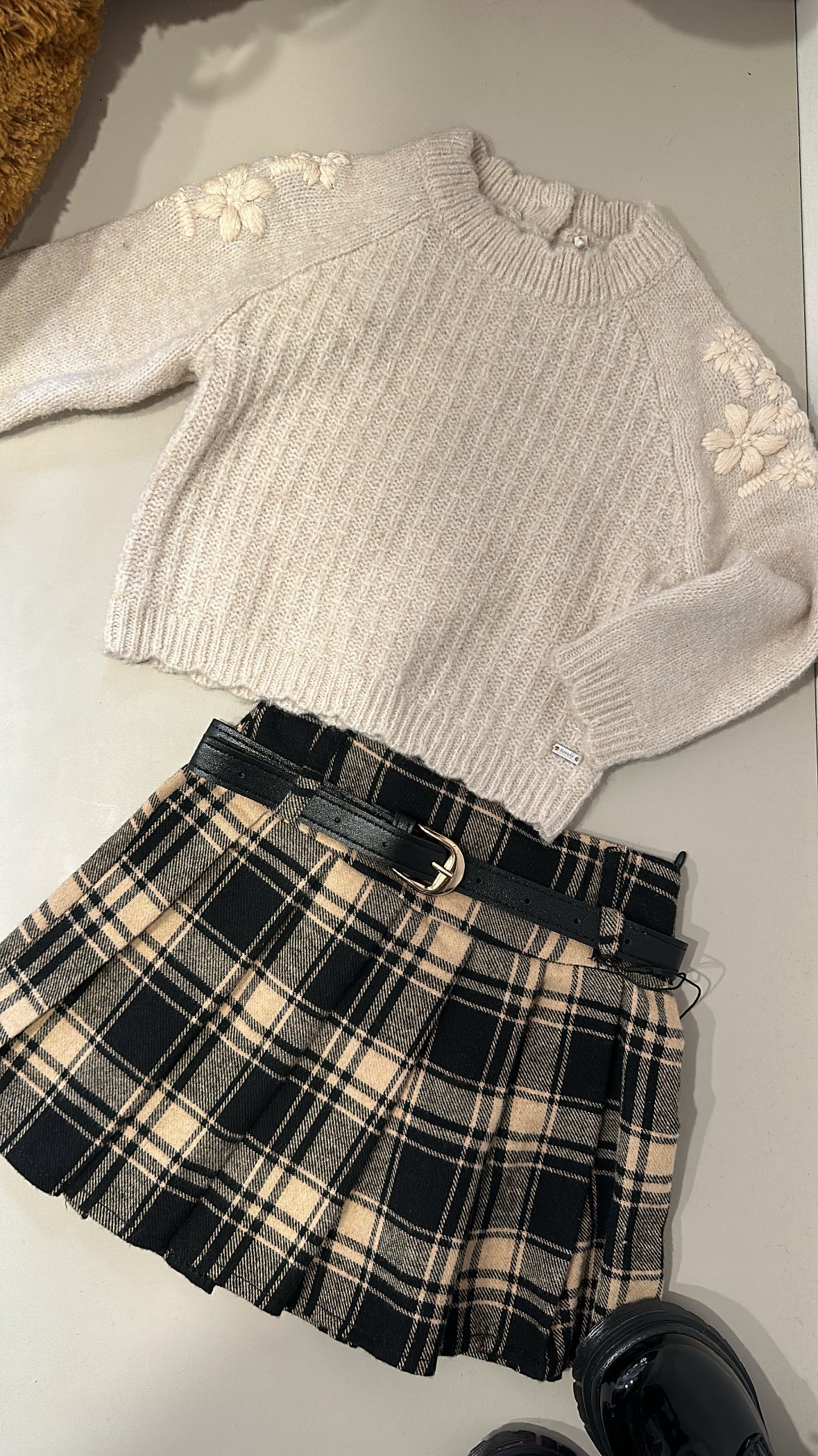 Minigona QUADRI 12-36M - NERO