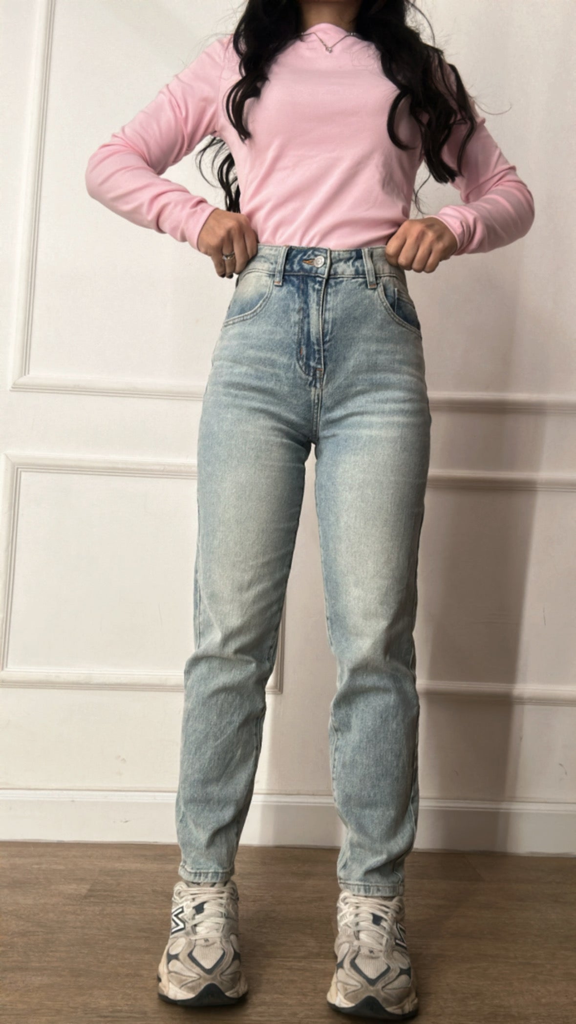 Jeans MOM-FIT - JEANS CHIARO