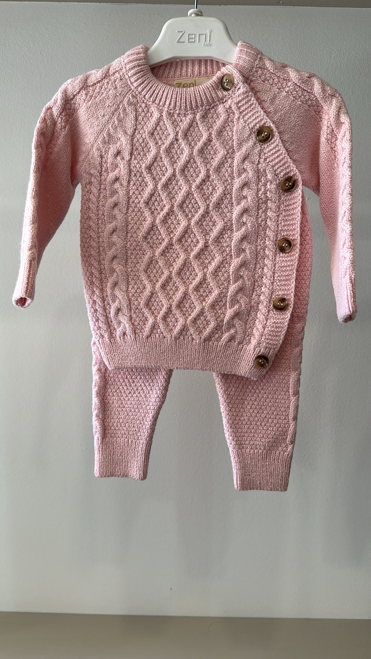 Completo ZENI 6-18M - ROSA