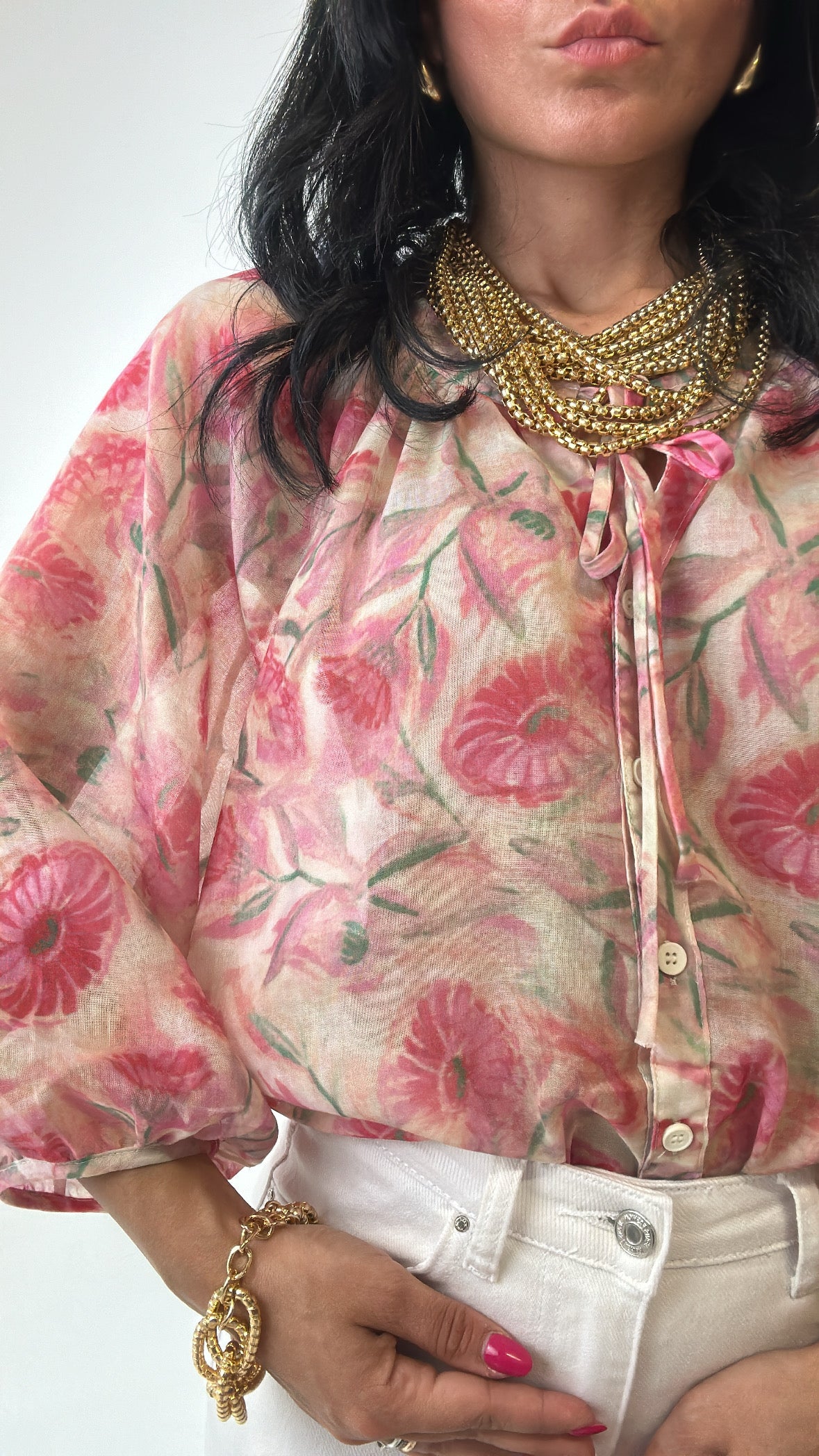 Camicia FIORELLA - ROSA