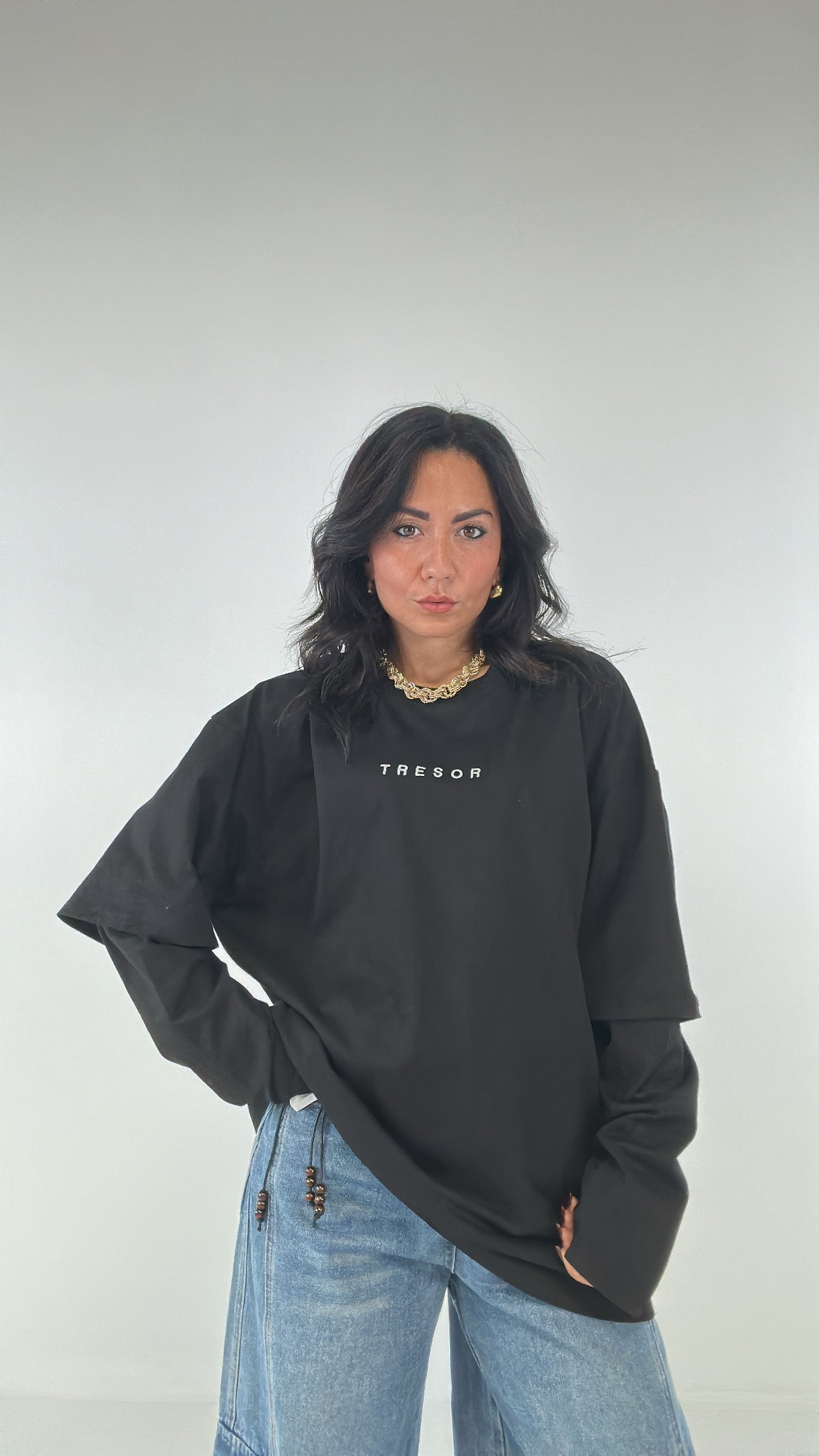 Maglia TRESOR - NERO