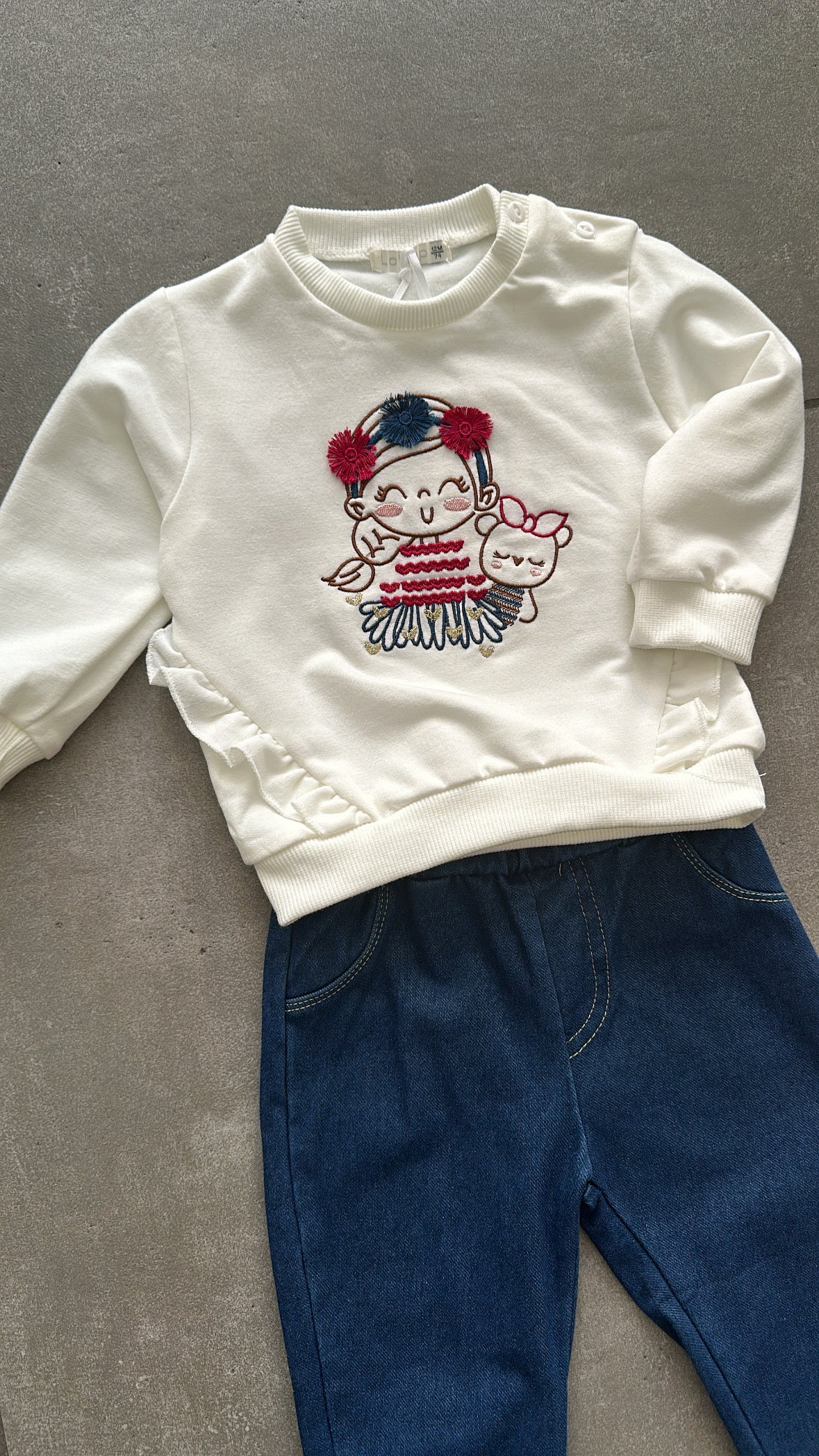 Completo PUPA 12-36M - BIANCO