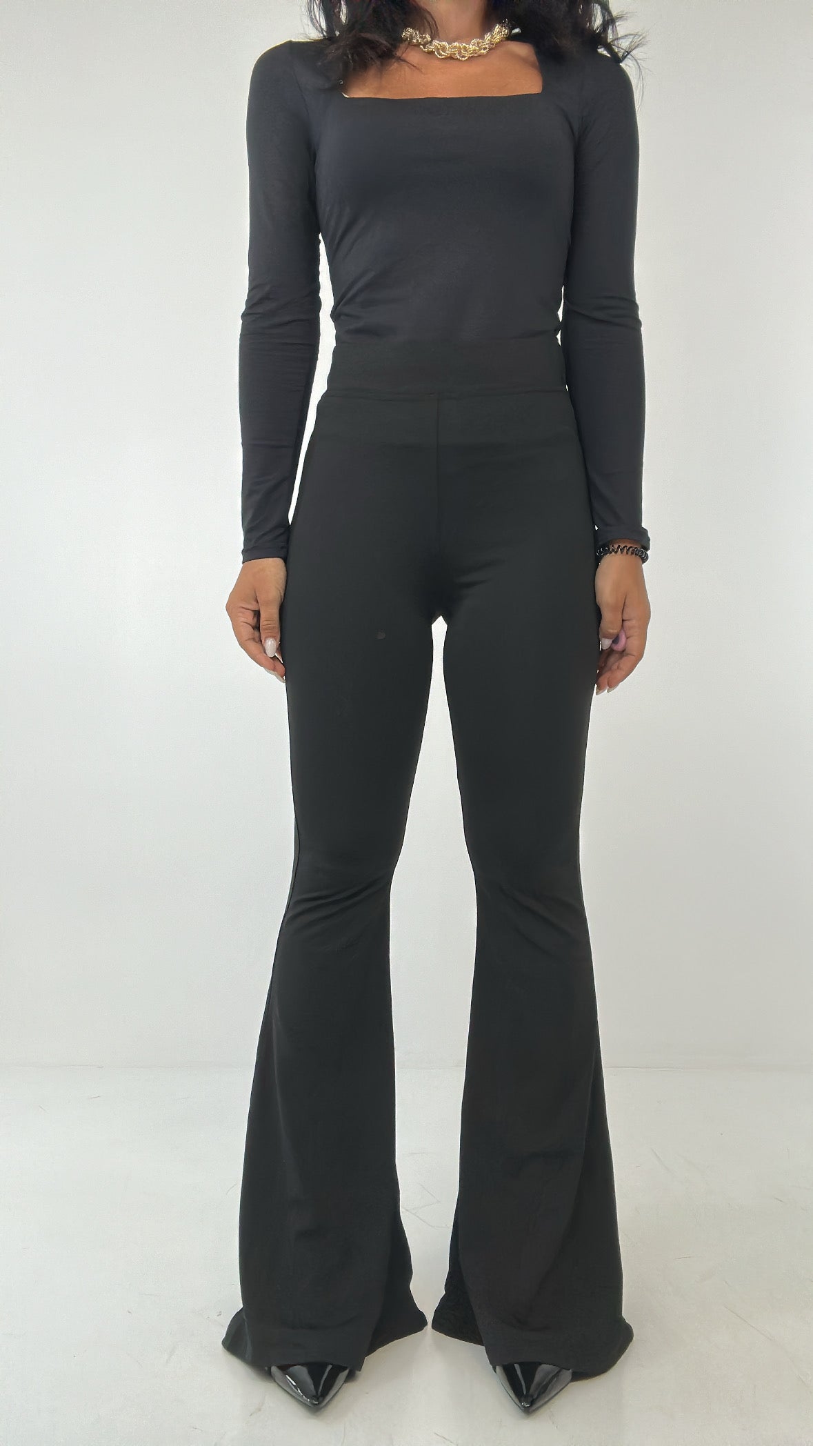 Pantalone ZAMPA LOW - NERO