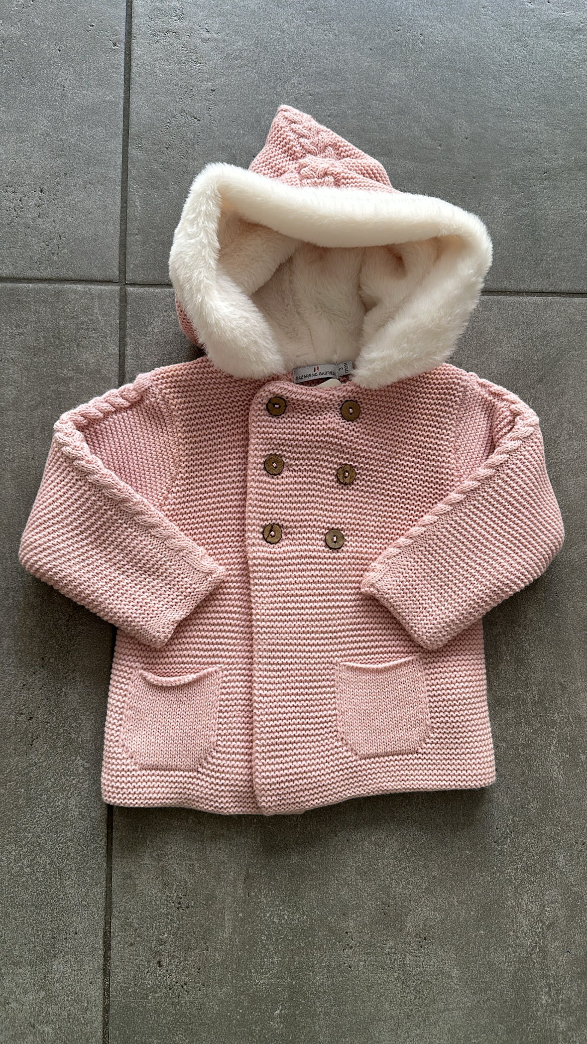 Cappottino DOPPIOPETTO 3-12M - ROSA