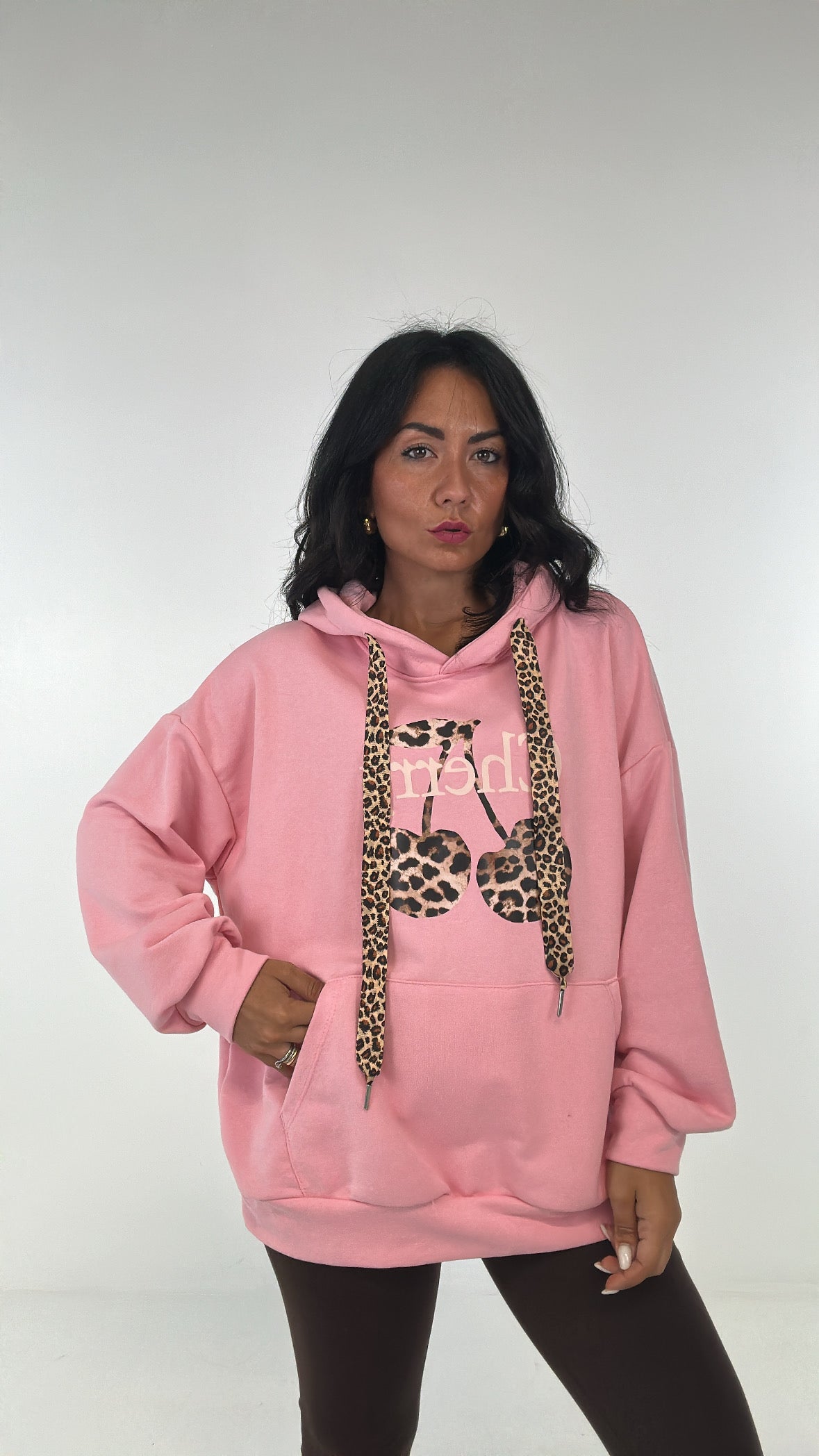 Felpa CHERRY MACULATO - ROSA